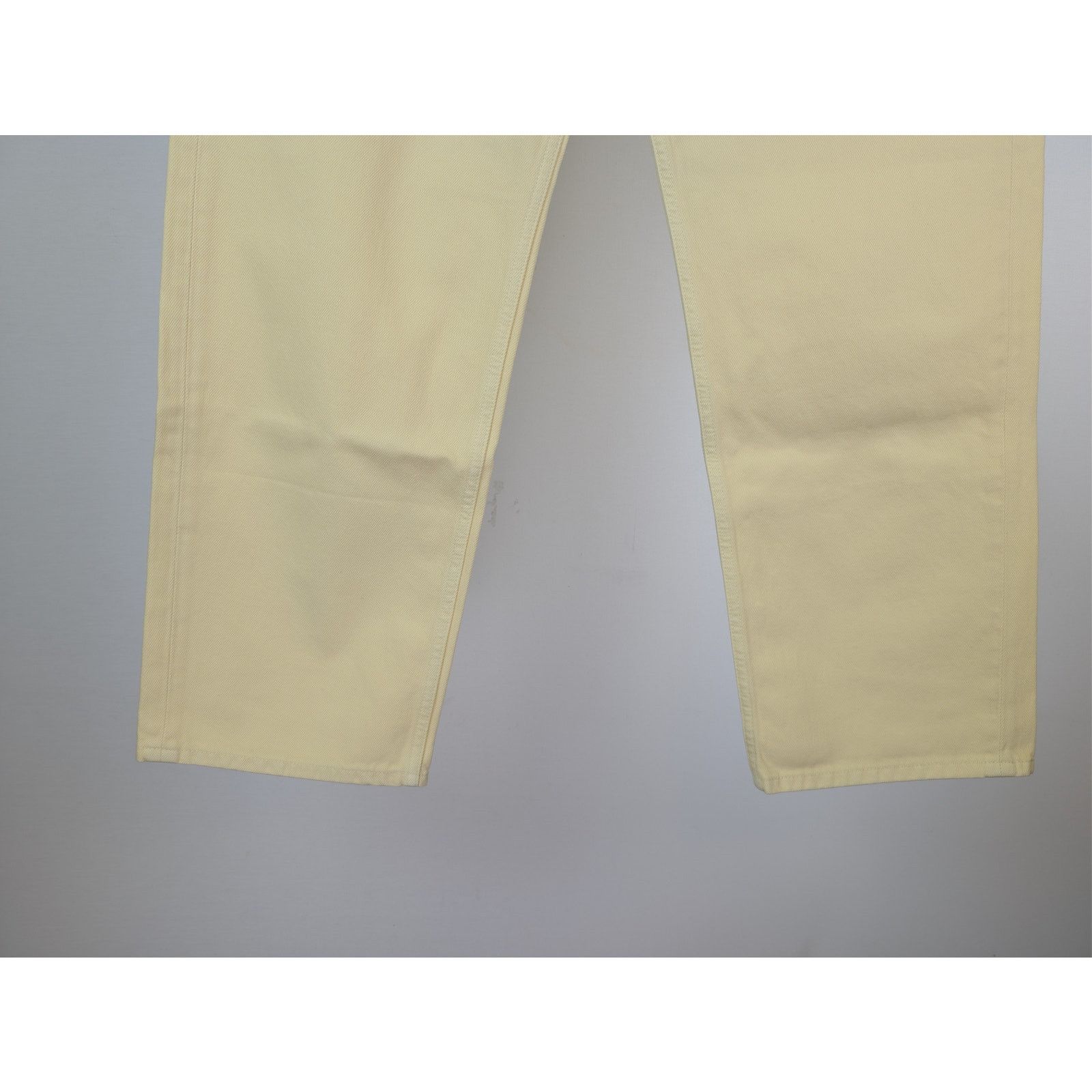 Bottega Veneta o1rshd1 Washed Coloured Denim Trousers Jean in Banana Size US 30 / EU 46 - 5 Thumbnail