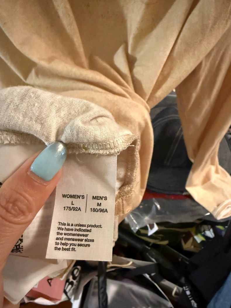 Acne Studios Acne Studios Sandy beige logo summer-themed long-sleeved s Size L / US 10 / IT 46 - 5 Thumbnail