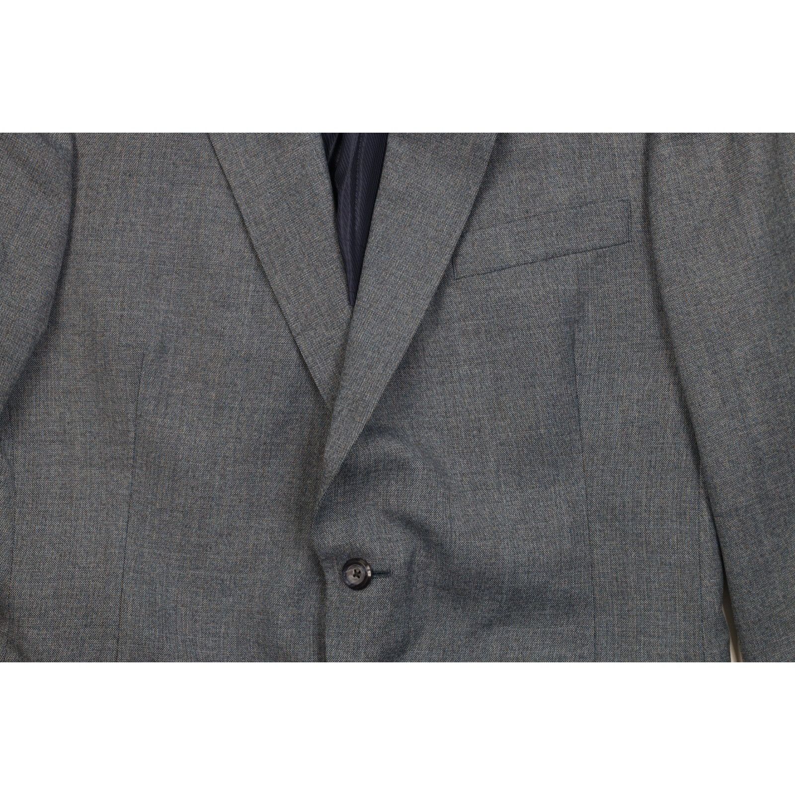 Vintage Vintage 70s Streetwear Heavy Wool 2 Piece Suit Wedding Size 42L - 4 Thumbnail