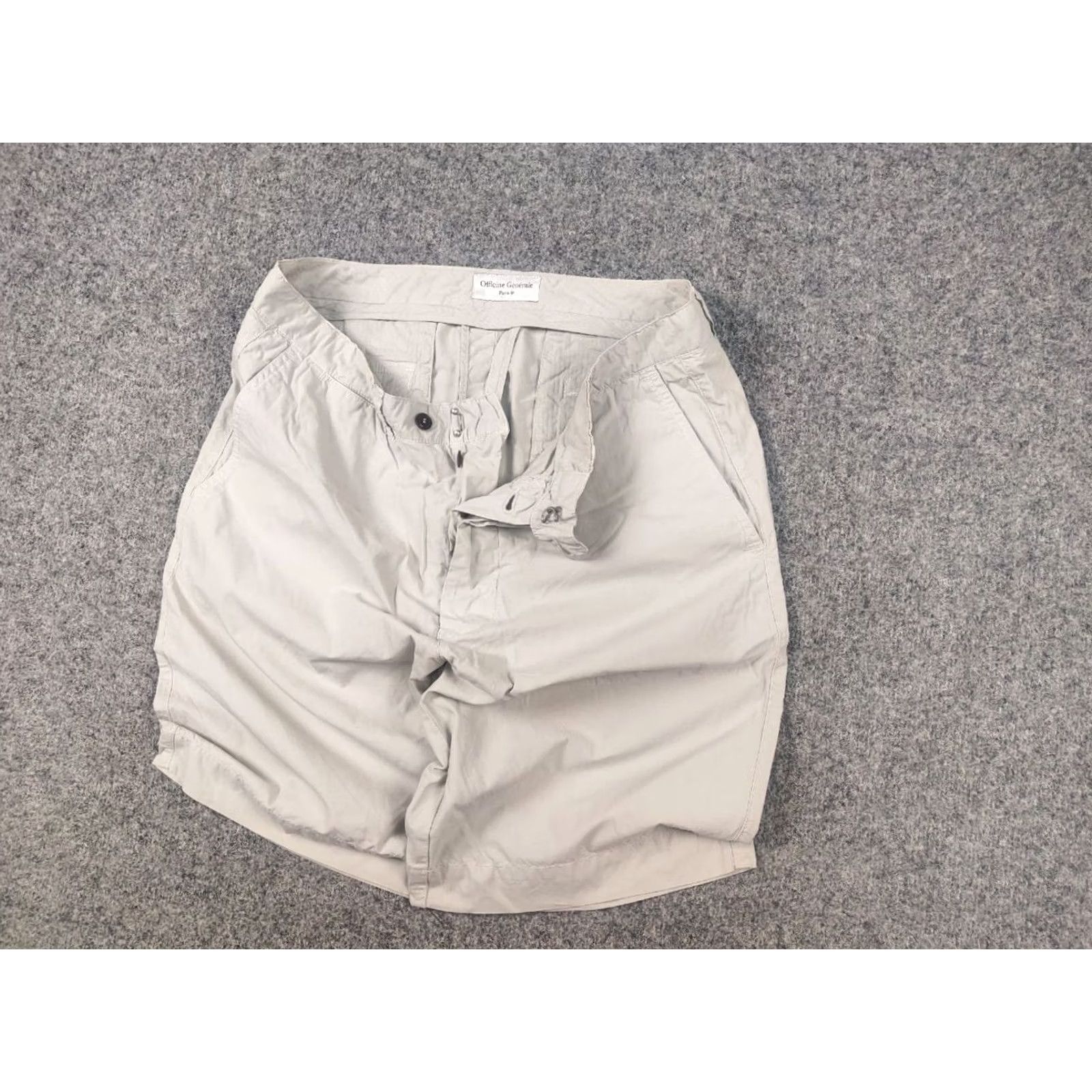 Vintage Officine Generale Bermuda Fisherman Design Button Cotton Shorts Size US 36 / EU 52 - 4 Thumbnail