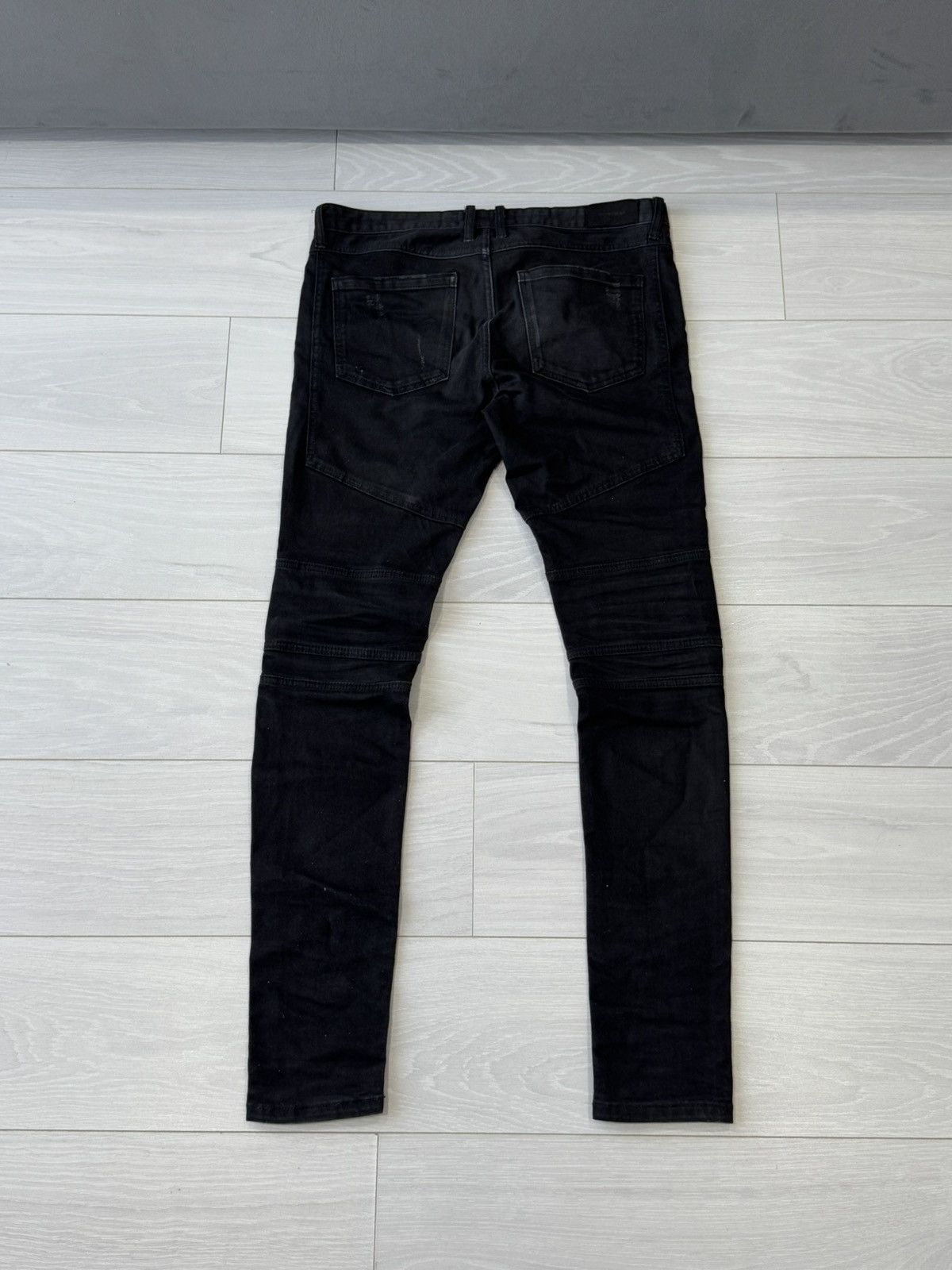 Represent Clo. Represent Clo. Ribbed Denim Slim Fit Distressed Jeans Size US 34 / EU 50 - 3 Thumbnail