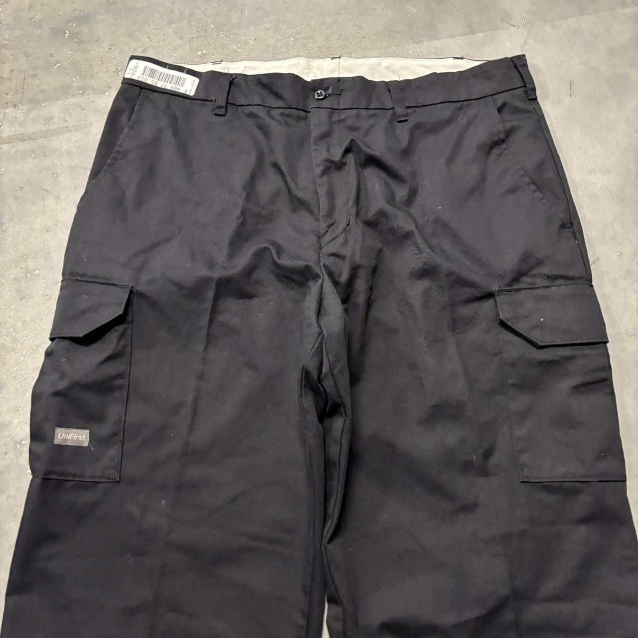 Japanese Brand × Vintage Crazy Vintage Y2K/2000a Baggy Black Streetwear Skater Cargo Pants! Size US 36 / EU 52 - 5 Thumbnail