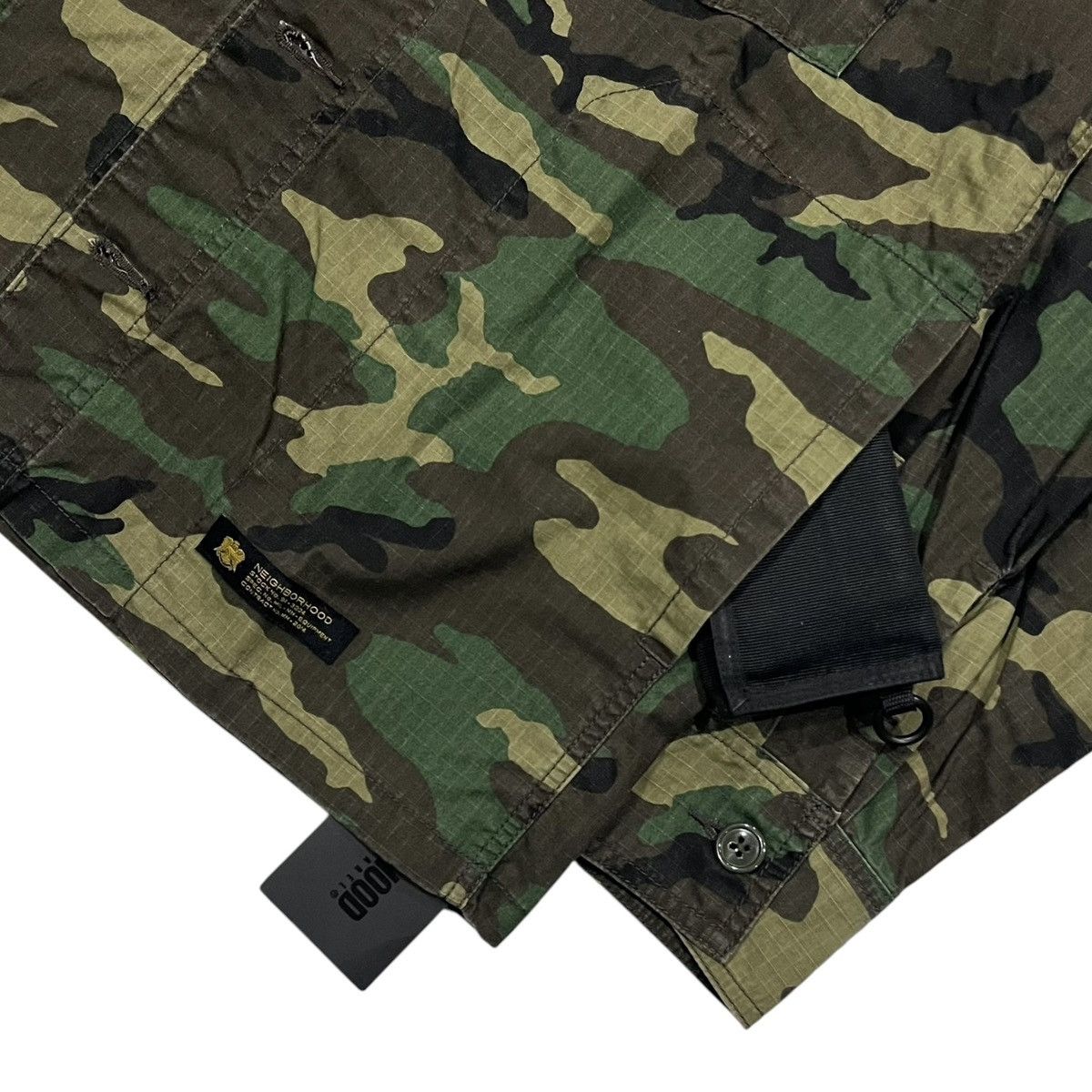 Neighborhood Neighborhood Who Dares Wins Woodland Camo BDU LS Shirt Size US M / EU 48-50 / 2 - 6 Thumbnail