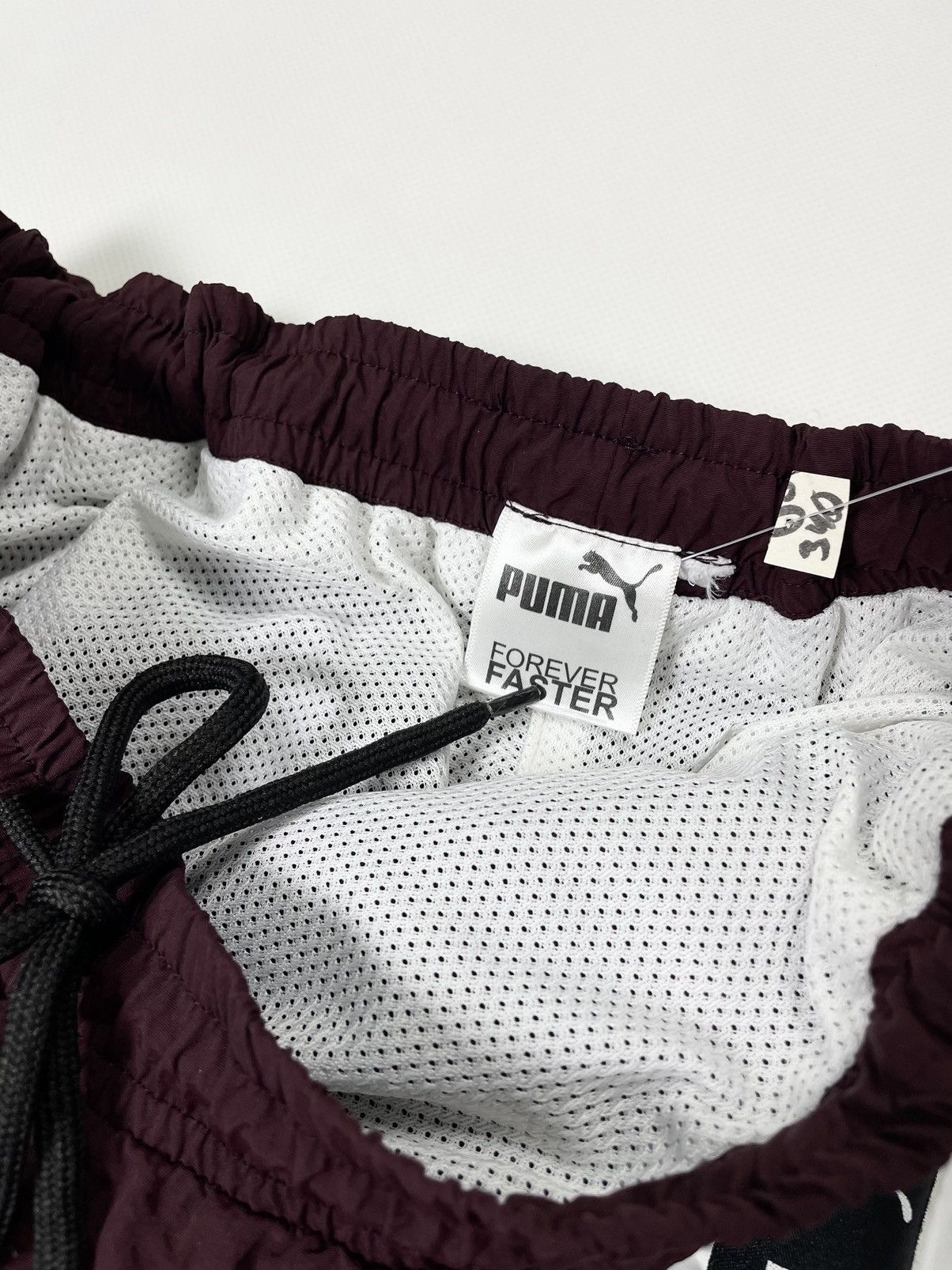 Puma Vintage 🐯 Puma big logo lampass nylon speedcat pants Size US 32 / EU 48 - 9 Thumbnail