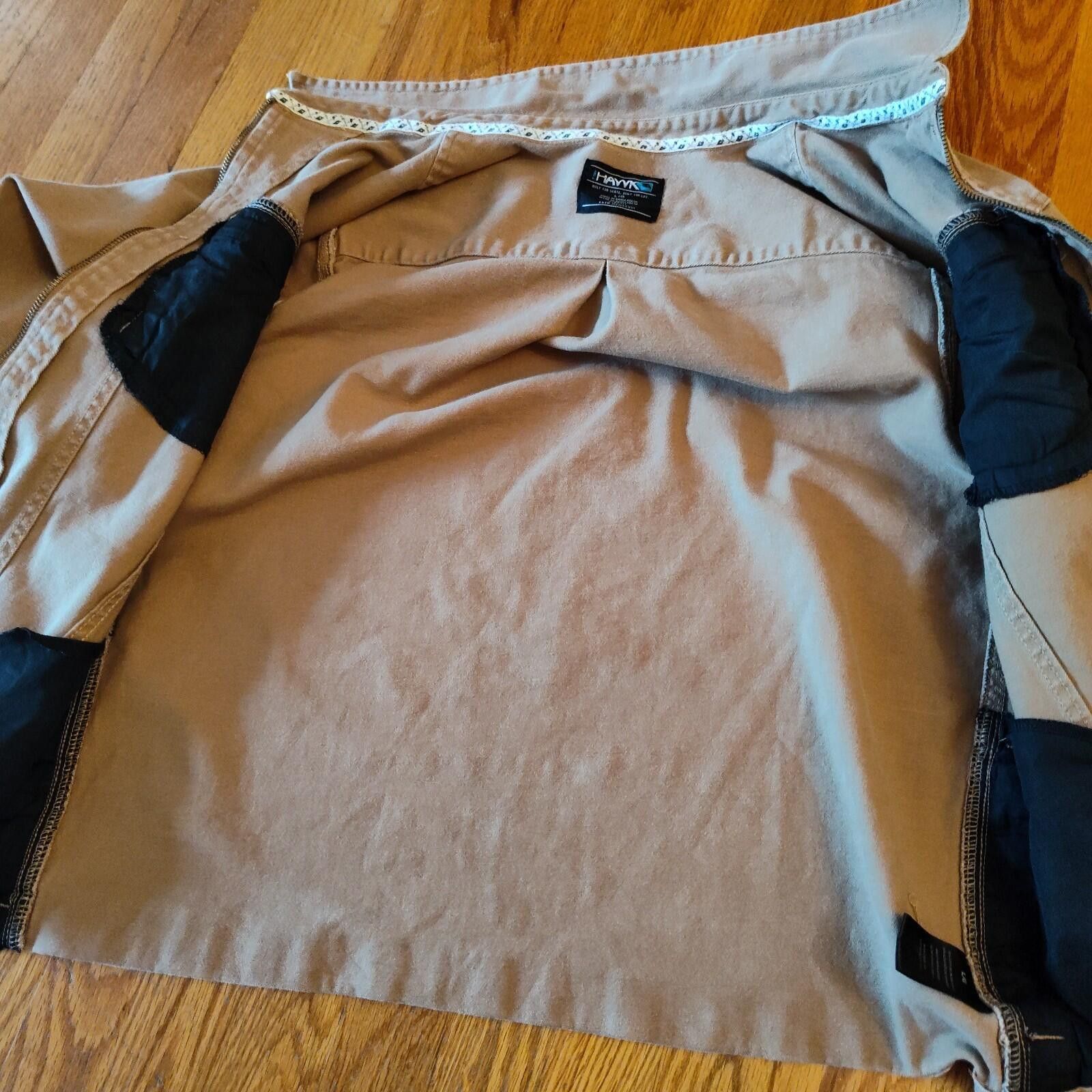 Tony Hawk Tony Hawk Twill Khaki Trucker Jacket Full Zip Men's Size L Size US L / EU 52-54 / 3 - 6 Thumbnail