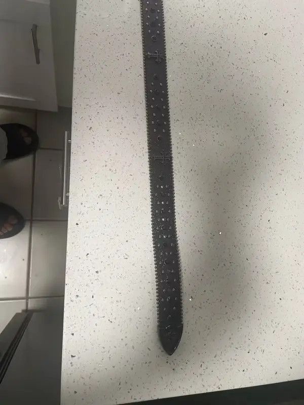 Japanese Brand Syoko x Mai 135 cm Cros Pu Leather a belt Size ONE SIZE - 7 Thumbnail