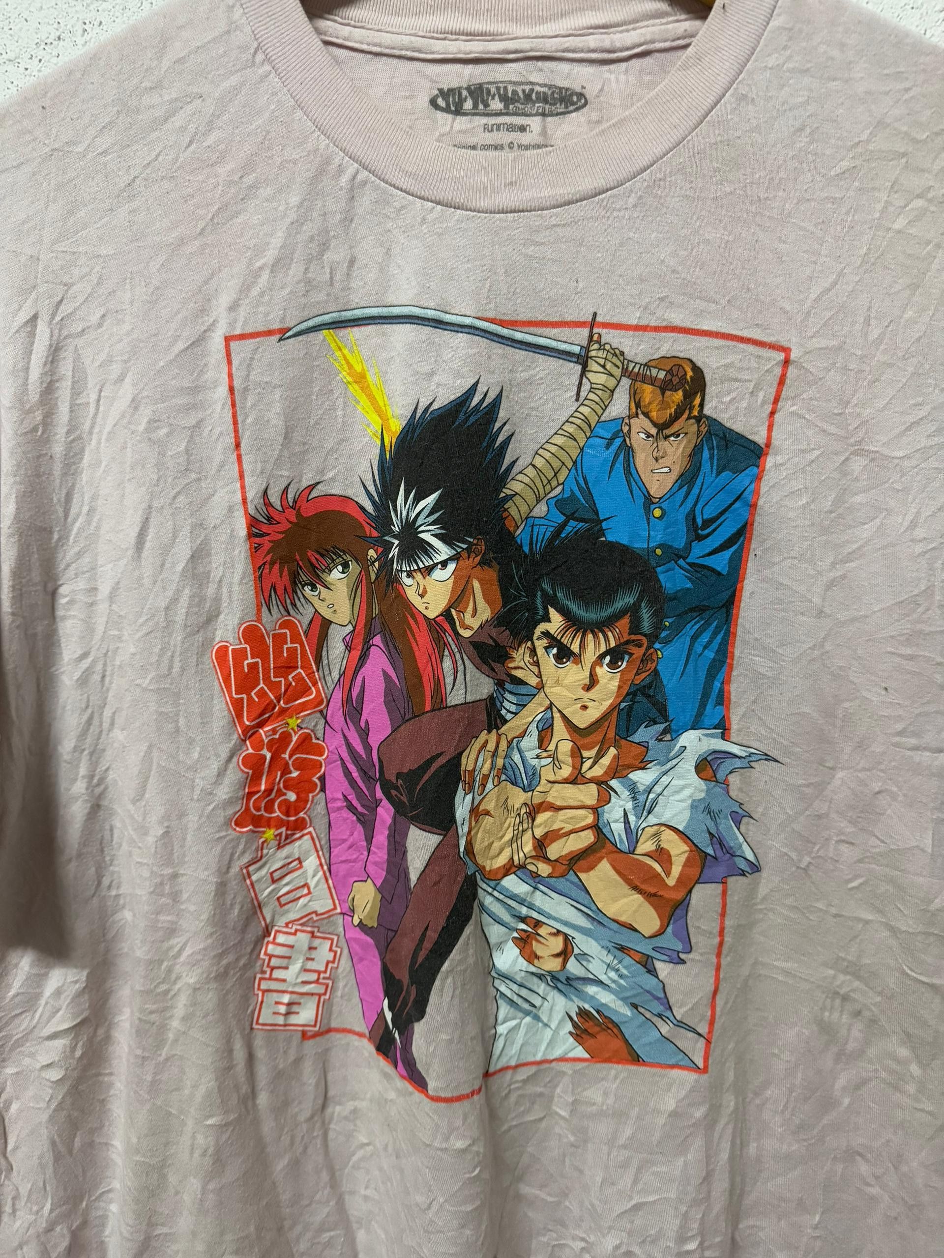 Anime Yuyu hakuso anime tee Size US XL / EU 56 / 4 - 2 Thumbnail