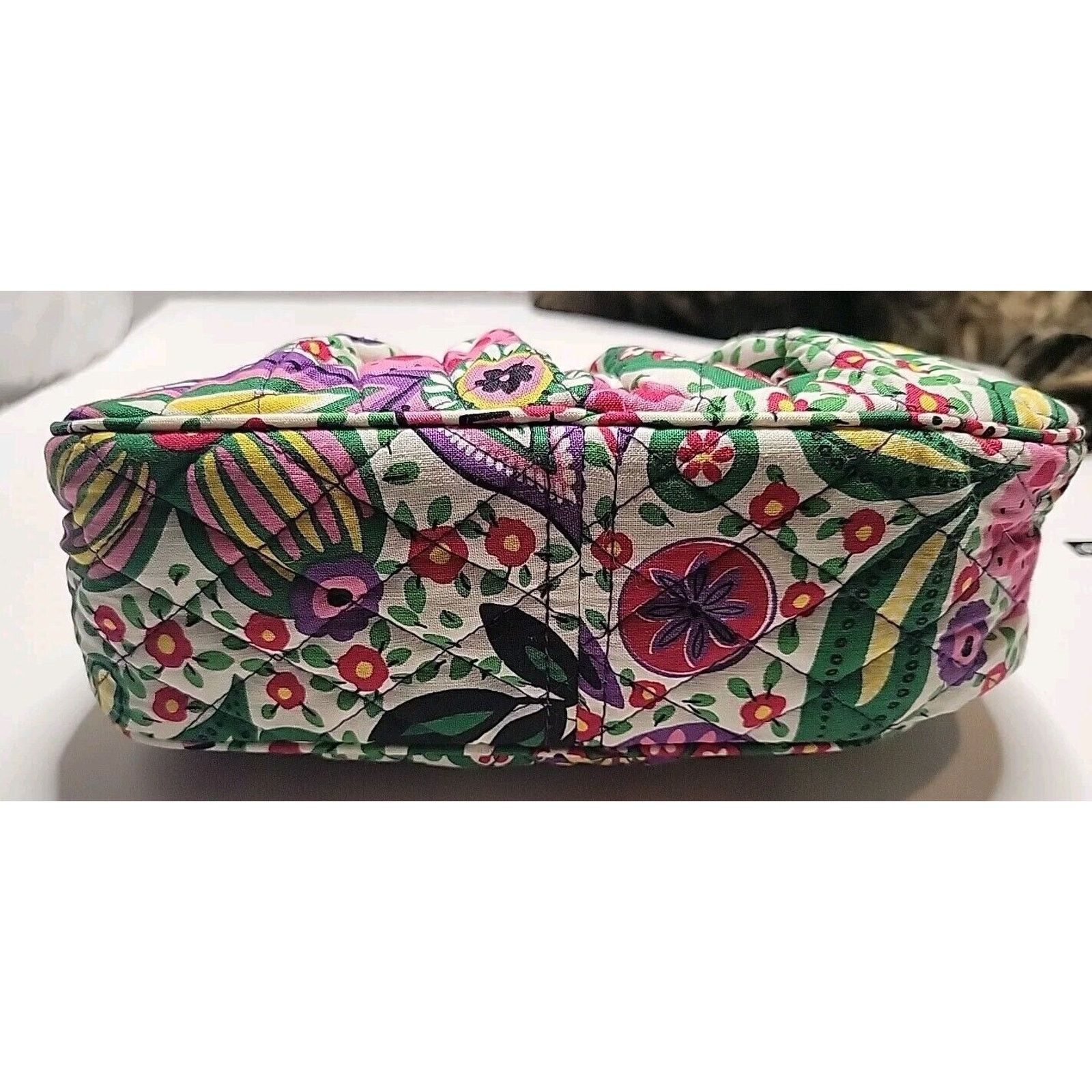 Vera Bradley Vera Bradley Zippered Quilted Crossbody Purse Viva La Vera Size ONE SIZE - 2 Thumbnail
