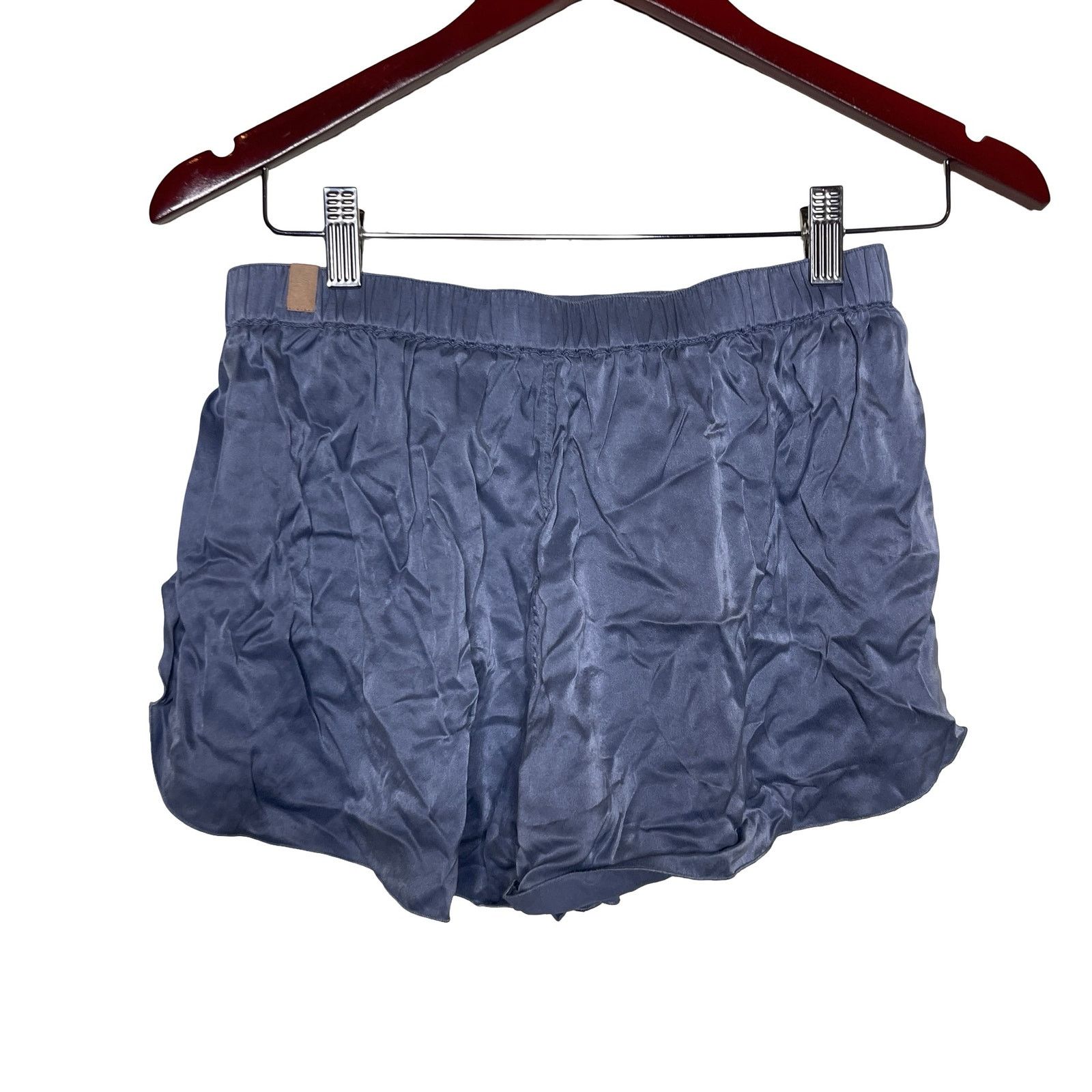 Lunya Lunya Washable Silk Tulip sleep shorts in light blue sz S Size ONE SIZE - 4 Thumbnail