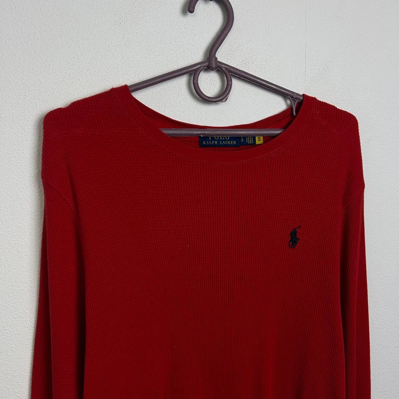Polo Ralph Lauren Mens Polo Ralph Lauren Small Pony y2k basic sweater Size US L / EU 52-54 / 3 - 2 Thumbnail