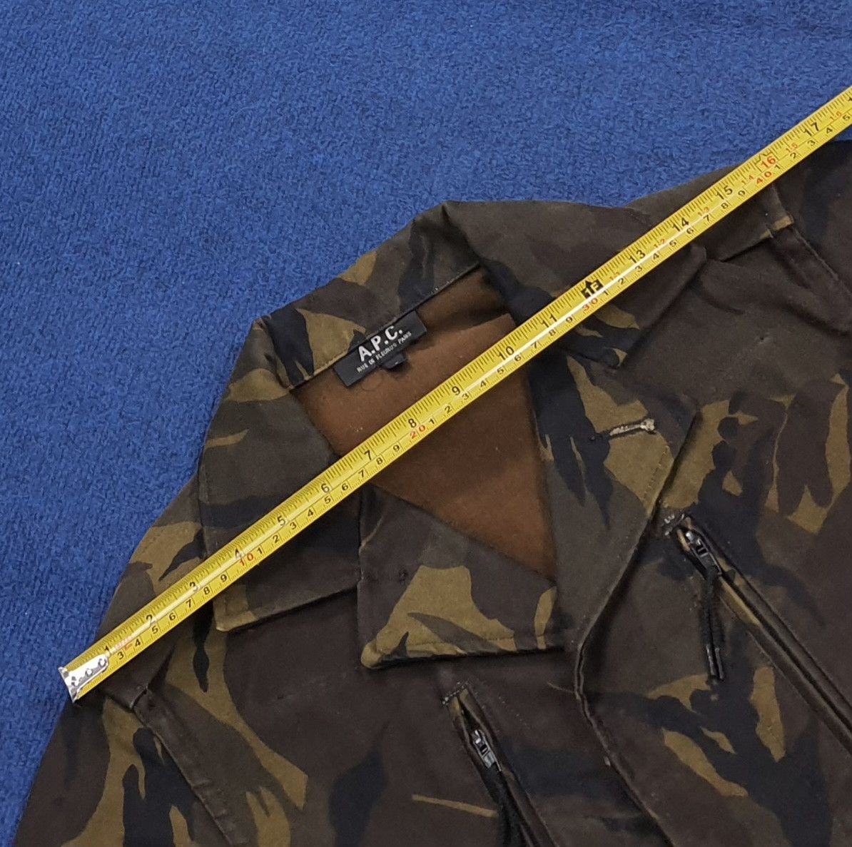 A.P.C. Vintage A.P.C. France Military Camo Camouflage Field C288N13 Size US XS / EU 42 / 0 - 10 Thumbnail