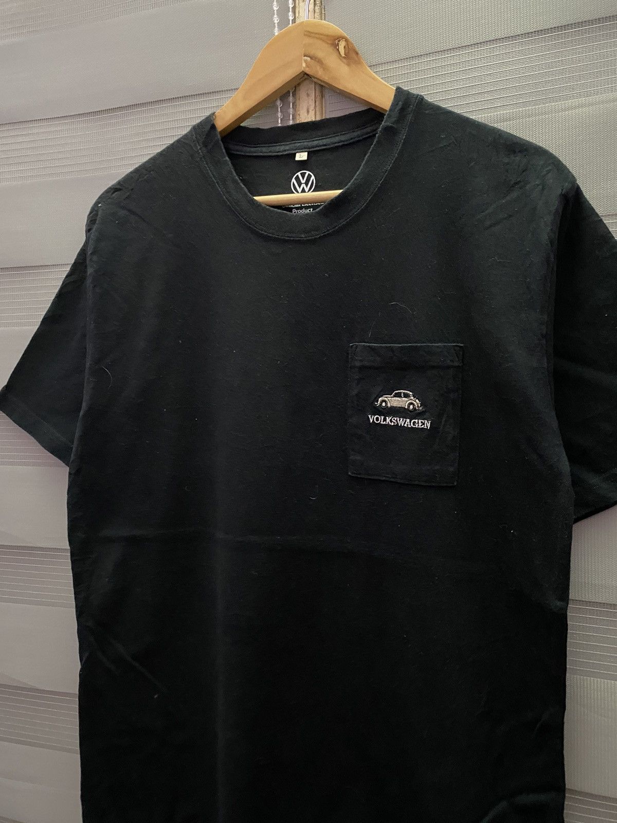 Vintage Volkswagen Embroidered Logo Official Licensed Pocket Tee Size US L / EU 52-54 / 3 - 2 Thumbnail