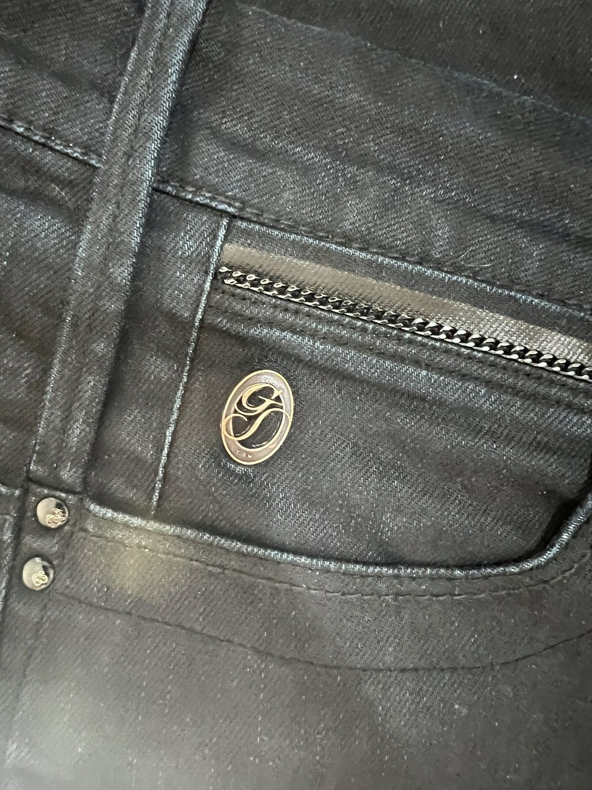 G-Star G-Star RAW Originals 3301 Coated Slim Jeans Size US 31 - 5 Thumbnail
