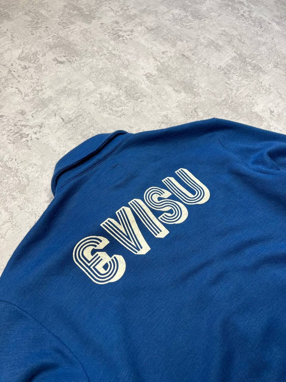Evisu Vintage Evisu Zip Sweater Big Logo Size US XL / EU 56 / 4 - 9 Thumbnail