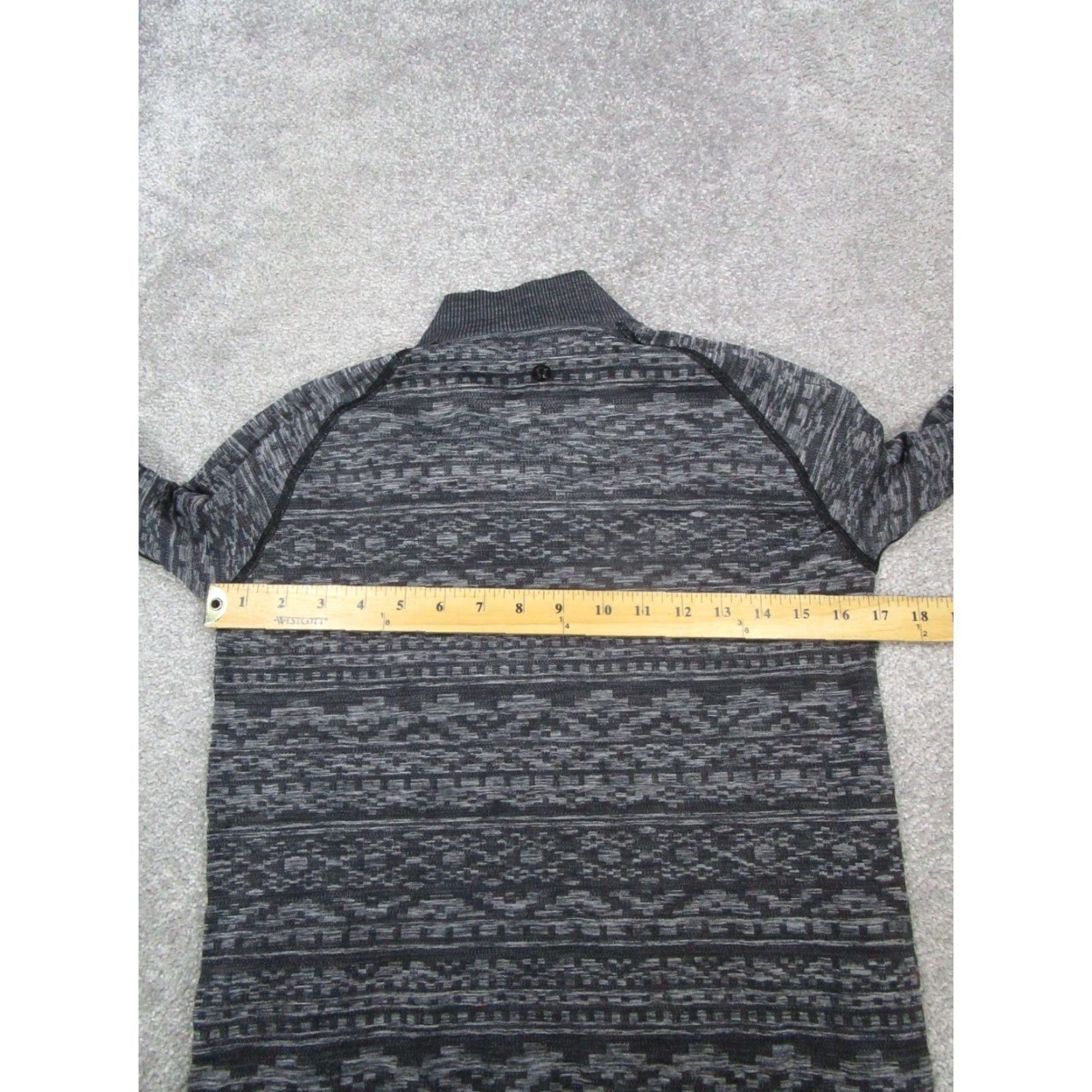 Lululemon Lululemon Rest Less Sweater Running Quarter Zip Womens Small Gray Size S / US 4 / IT 40 - 4 Thumbnail