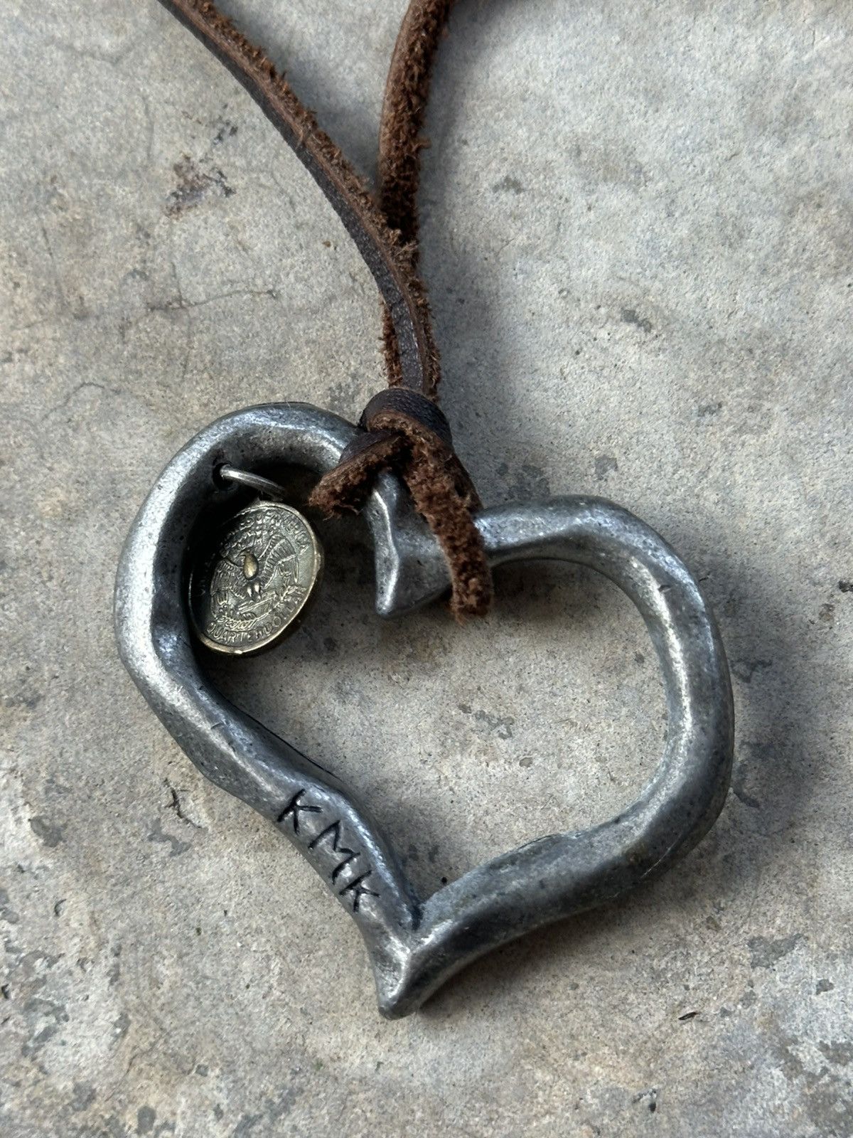 Iron Heart × Japanese Brand Iron Heart Leather KmK Necklace Size ONE SIZE - 9 Thumbnail