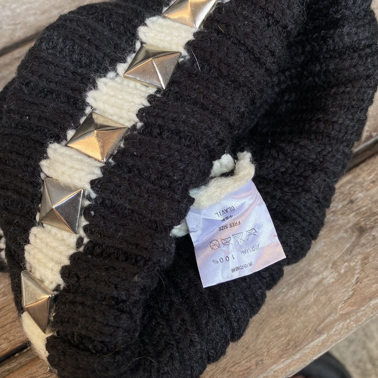 If Six Was Nine × Japanese Brand × Le Grande Bleu (L.G.B.) PRISONER STUDDED DEVIL BEANIE HATS Size ONE SIZE - 4 Thumbnail