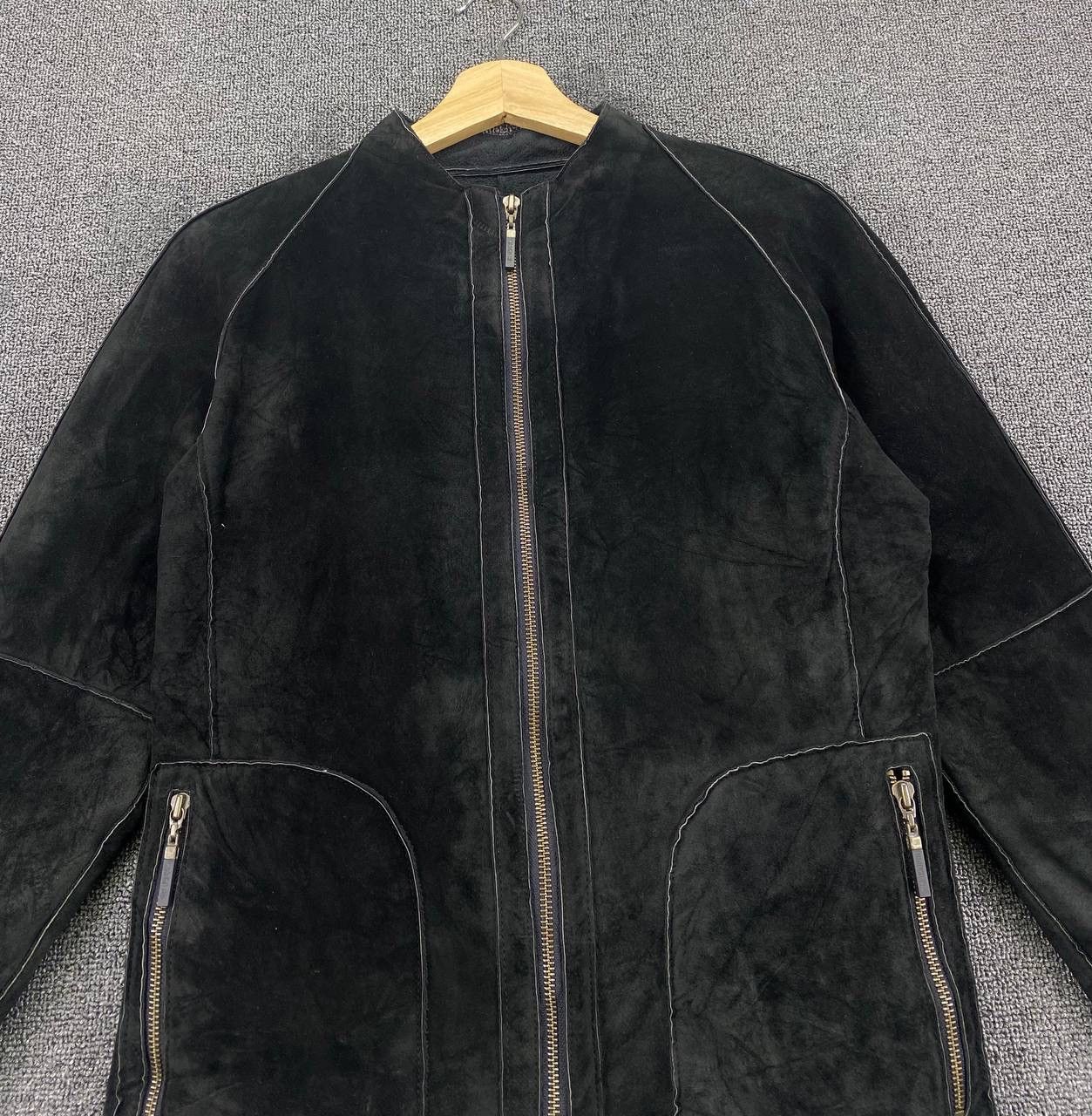 Hiroko Koshino Homme Vintage Hiroko Bis by Hiroko Koshino Leather Jacket Size S / US 4 / IT 40 - 4 Thumbnail