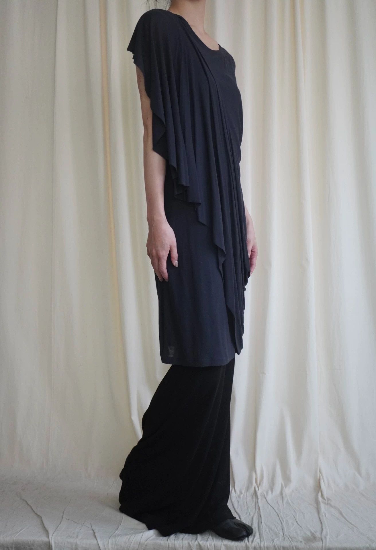 MM6 MM6 2000s Navy Blue Wrap Dress M 9/10 Size M / US 6-8 / IT 42-44 - 6 Thumbnail