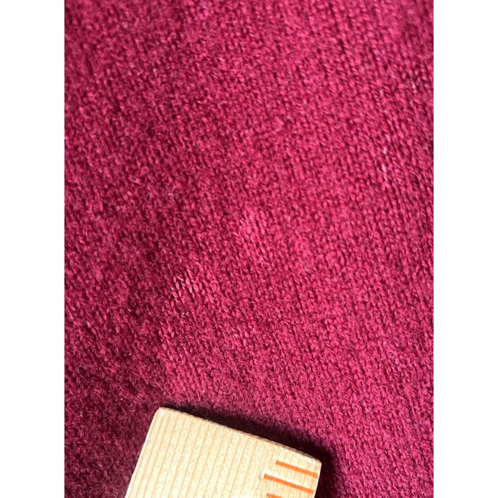 Harrods VINTAGE Harrods Mens Cardigan Burgundy Pure Lambs wool Sz 58 Size US XXL / EU 58 / 5 - 6 Thumbnail