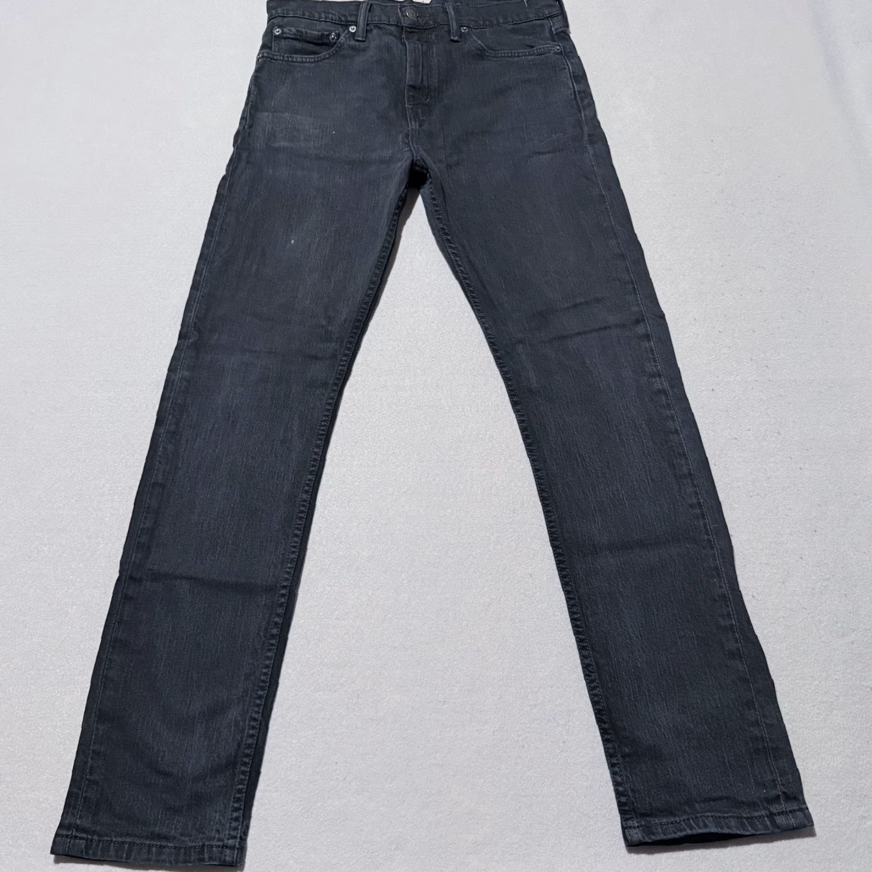 Levi's Levi’s Slim Fit Straight Jeans Mens Blue Denim Mid Rise 32x32 5-Pocket Design Denim Jeans Blue Men Size US 32 / EU 48 - 2 Thumbnail
