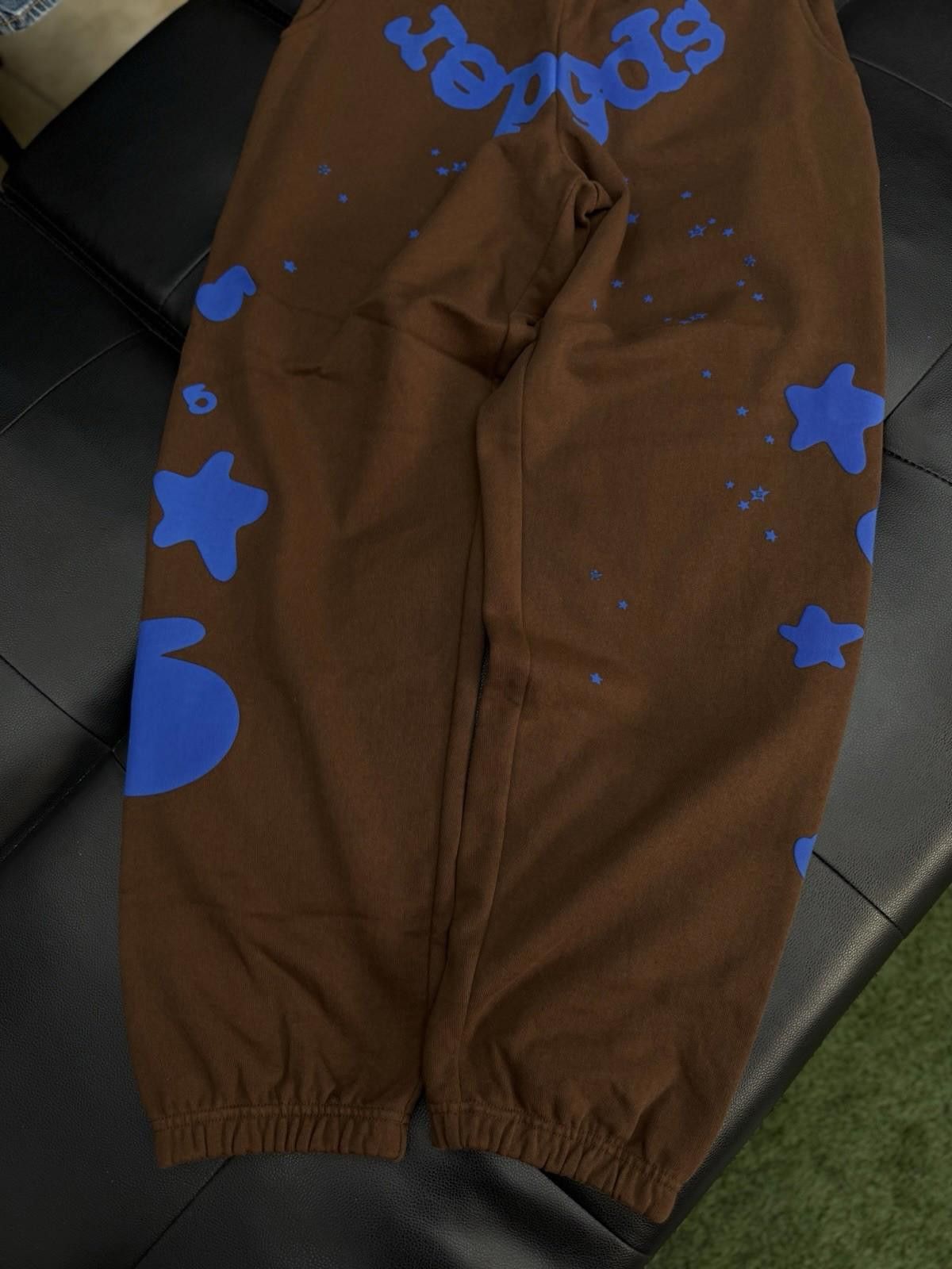 Other Size S - Sp5der Worldwide Brown/Blue Sweats Authentic Size US 30 / EU 46 - 2 Thumbnail