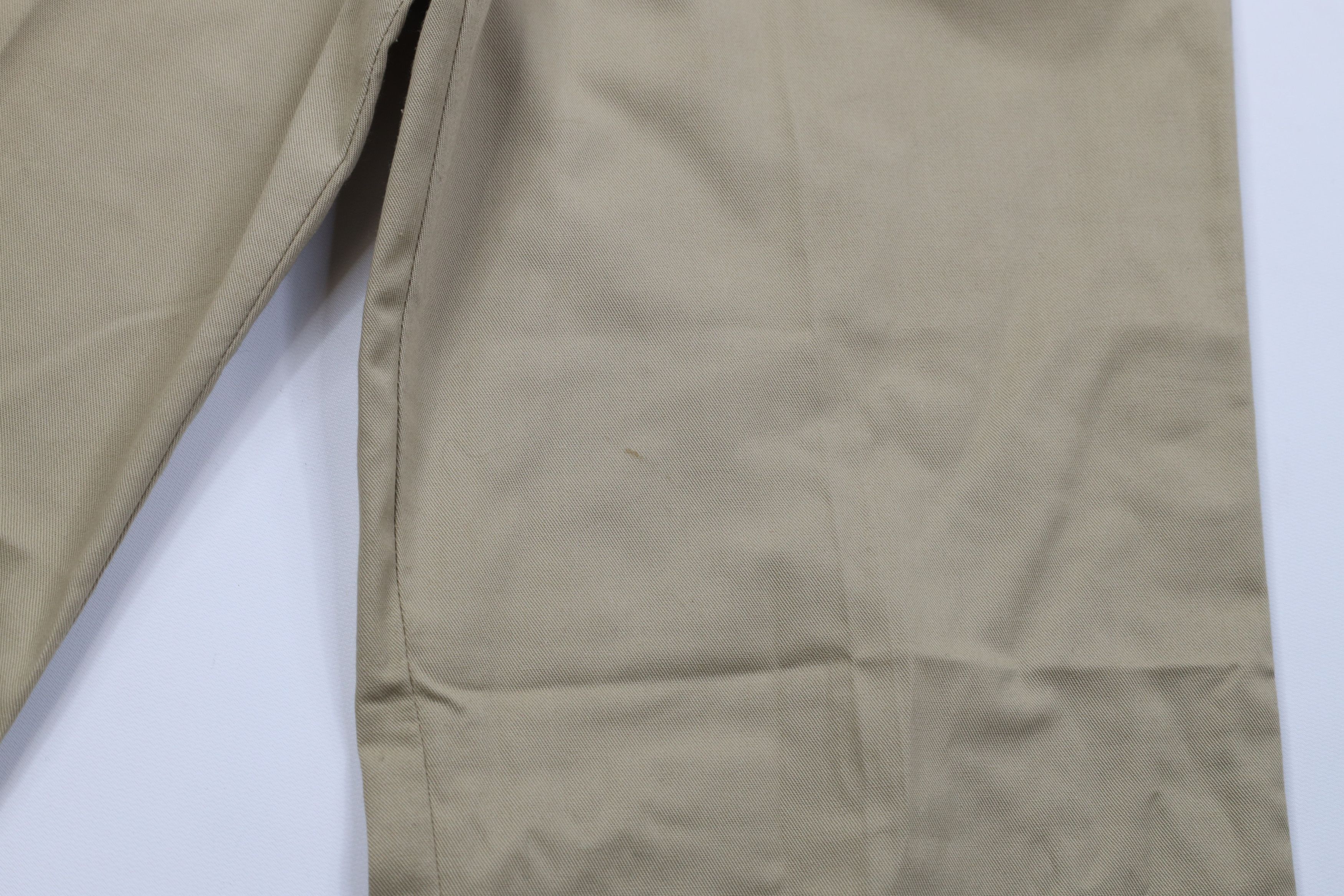 Vintage Vintage 70s Streetwear Big Pocket Knit Pants Beige USA Size 38" / US 16 / IT 52 - 7 Thumbnail