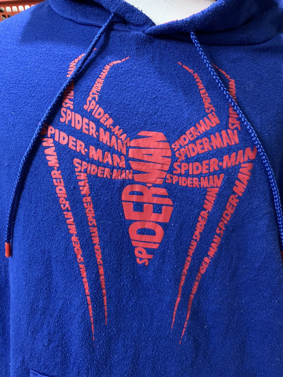 Marvel Comics × Vintage Marvel Spiderman Hoodie Sweatshirt Sz XL Blue Size US XL / EU 56 / 4 - 3 Thumbnail