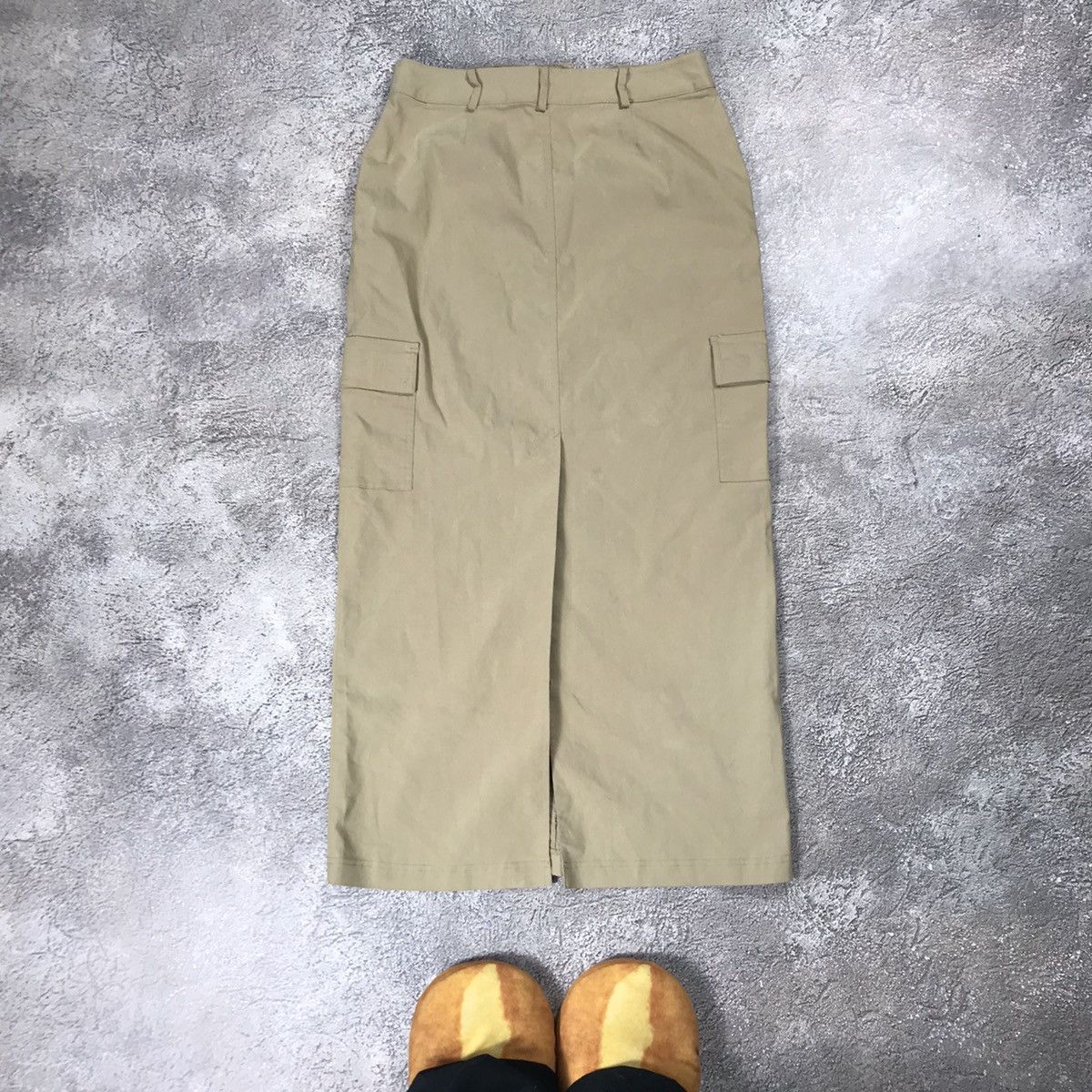 If Six Was Nine vintage y2k maxi skirt japan cargo nylon streetwear Size 30" / US 8 / IT 44 - 5 Thumbnail