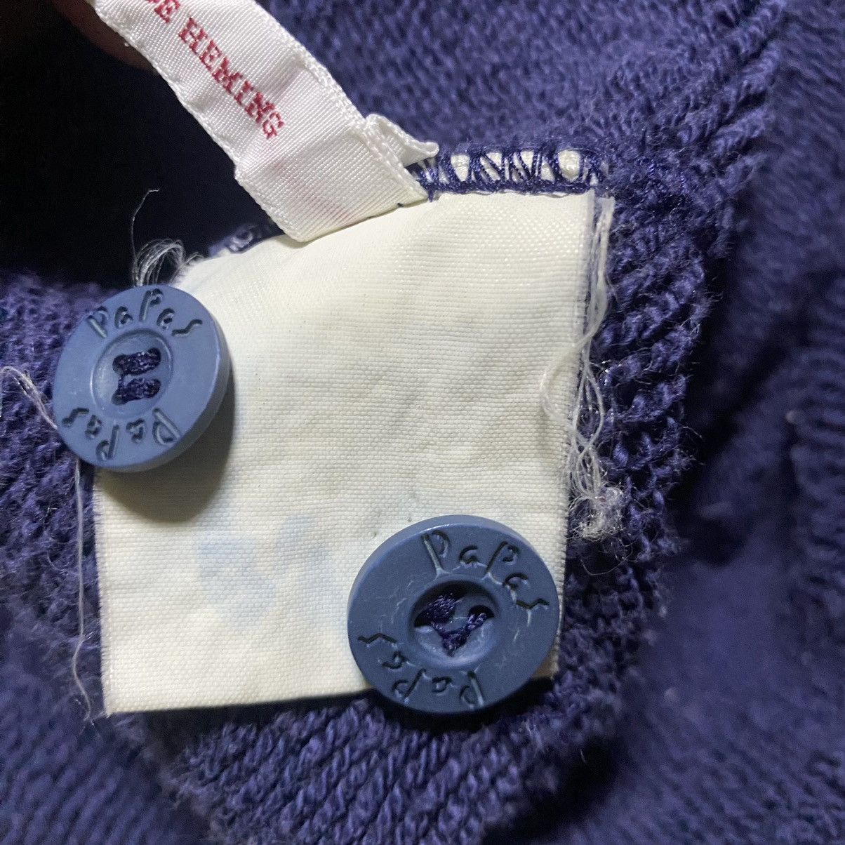 Issey Miyake Issey Miyake Papas Boxy Big Logo Button Up Size US XL / EU 56 / 4 - 7 Thumbnail