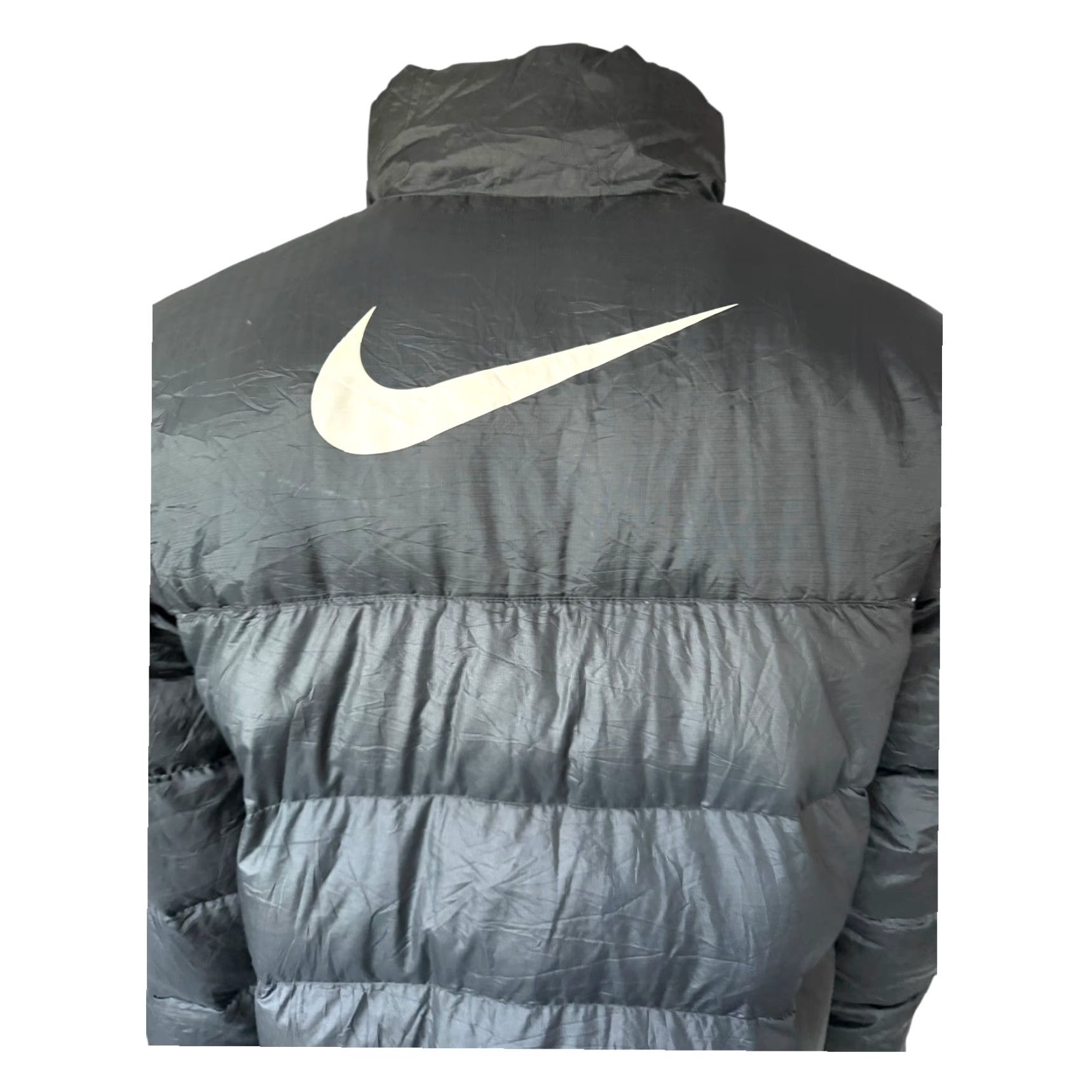 Nike Nike 550 Down Puffer Jacket XL Black—Men’s, Regular Fit, 105/US 105, Grey Duck Down 75% / Feathers 25%, Swoosh Back, Zip, Winter Casual Jacket Size US XL / EU 56 / 4 - 5 Thumbnail