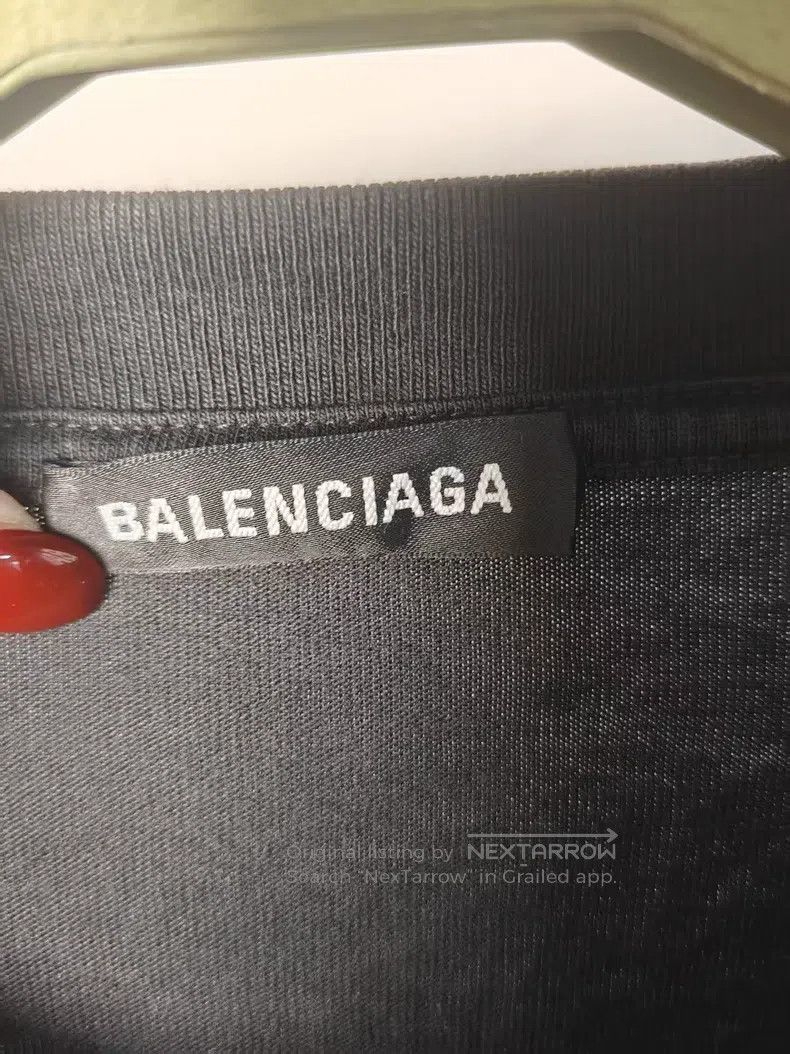 Balenciaga Balenciaga Big Logo Short Sleeve Size US M / EU 48-50 / 2 - 3 Thumbnail