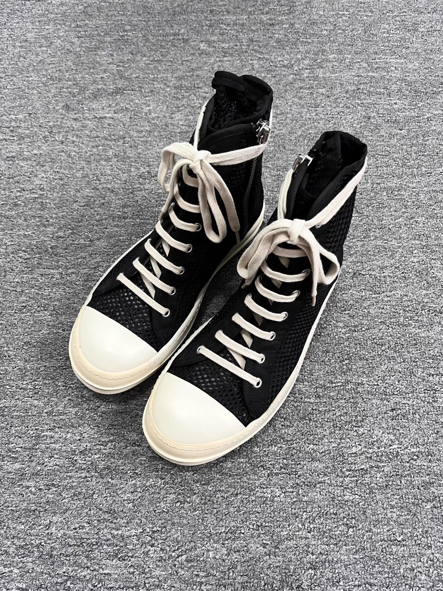 Rick Owens Rick Owens DRKSHDW High-Top Sneakers K34 Size US 7 / EU 40 - 1 Thumbnail