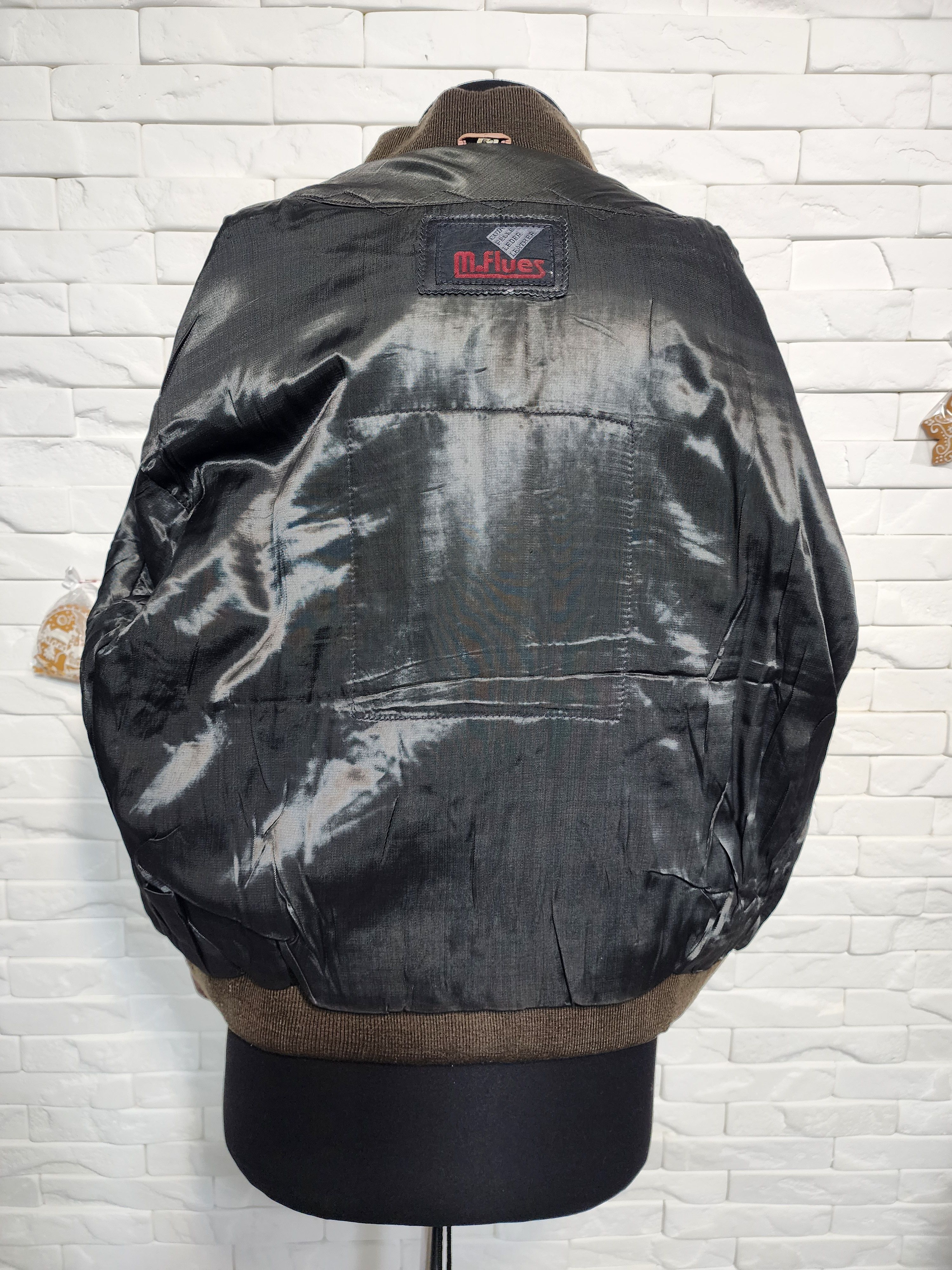 Furla Burgundy Leather Jacket: Men's Zippered, Pockets Size US L / EU 52-54 / 3 - 6 Thumbnail