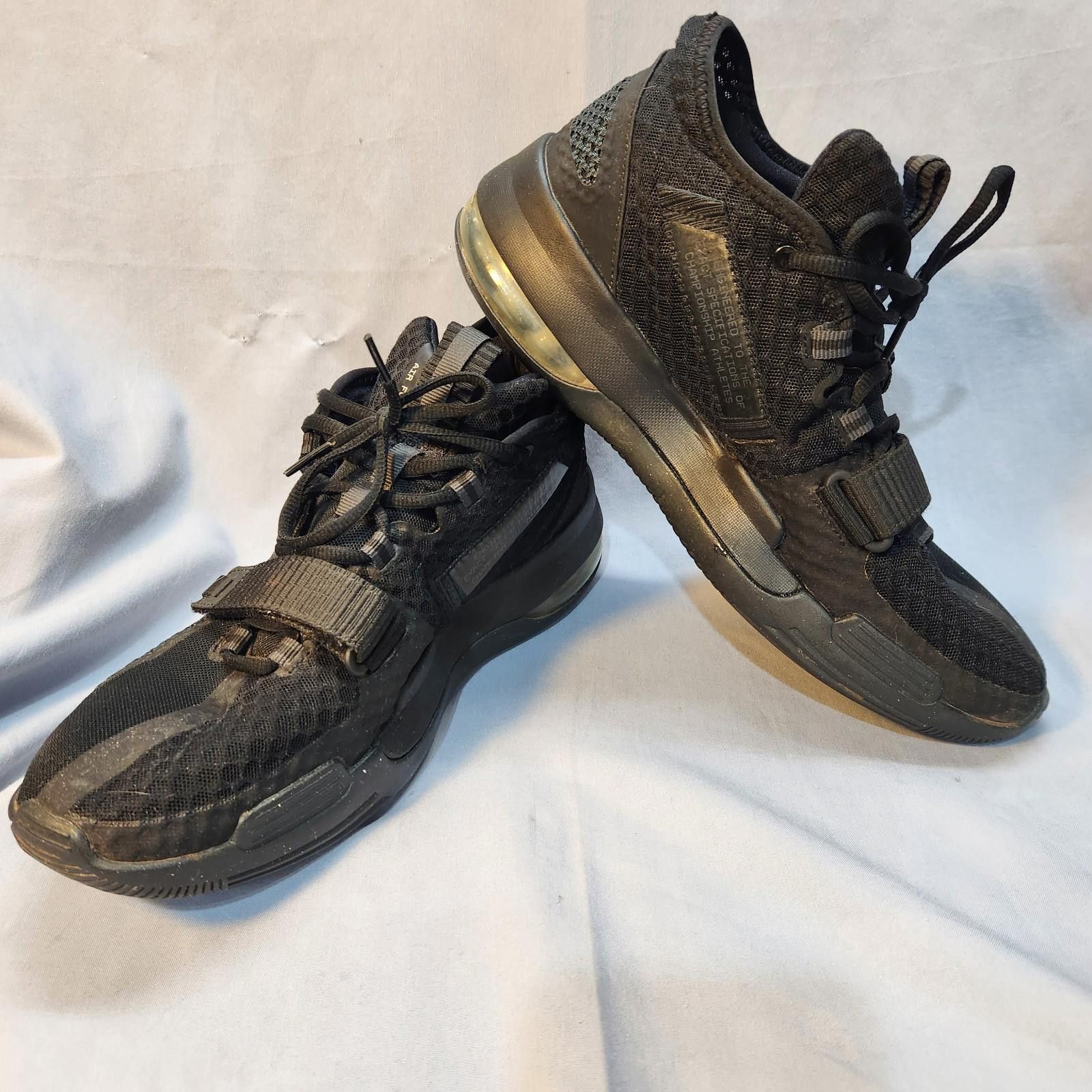 Nike Size 11.5 - Nike Air Force Max Low Black 315371-407 Size US 11.5 / EU 44-45 - 1 Thumbnail