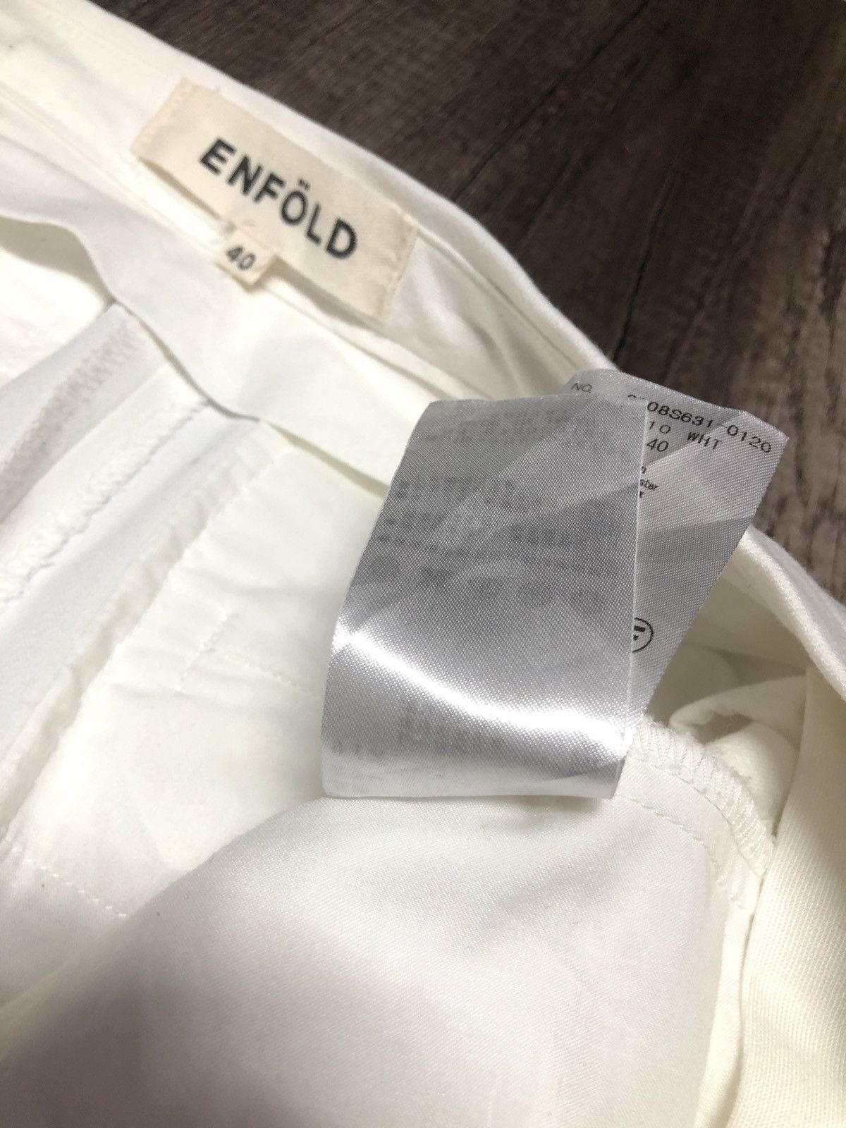 Designer × Japanese Brand ENFÖLD SMART CASUAL PANT Size 28" / US 6 / IT 42 - 22 Thumbnail