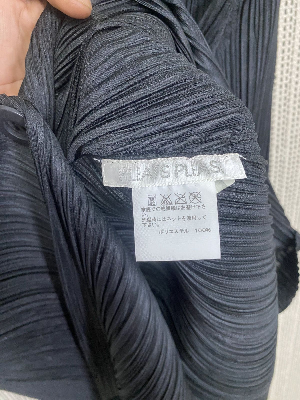 Pleats Please Issey Miyake Vintage pleats please issey miyake black blazer Size US M / EU 48-50 / 2 - 13 Thumbnail