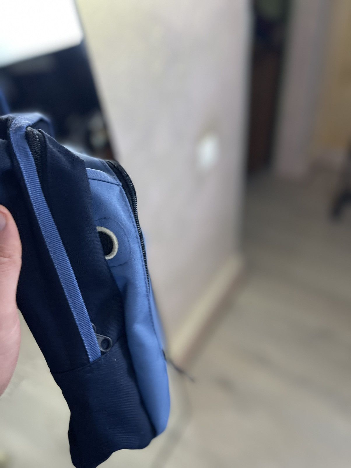 Nike Vintage Nike Y2K Messenger Bag - Techwear Blue Mini Duffle Size ONE SIZE - 3 Thumbnail
