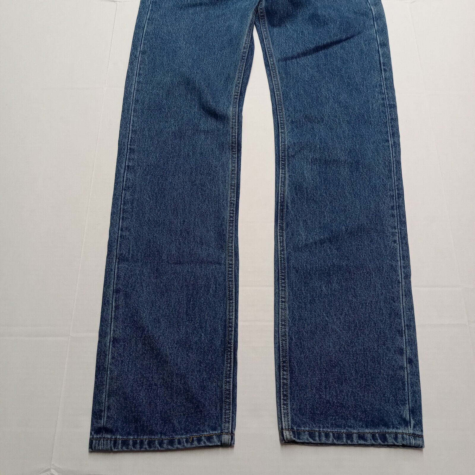Levi's Levi's 505 Jeans Men's 32x36 Regular Fit Straight Leg Blue Size US 32 / EU 48 - 3 Thumbnail
