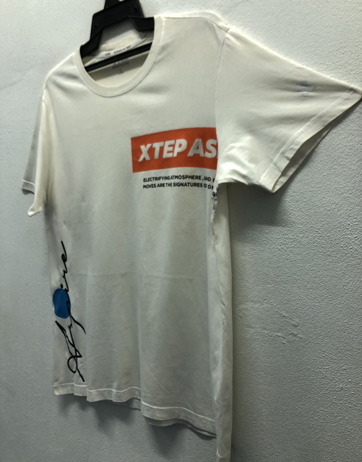 Vintage XTep Sports Life Always My Way T-Shirt Size US L / EU 52-54 / 3 - 6 Thumbnail