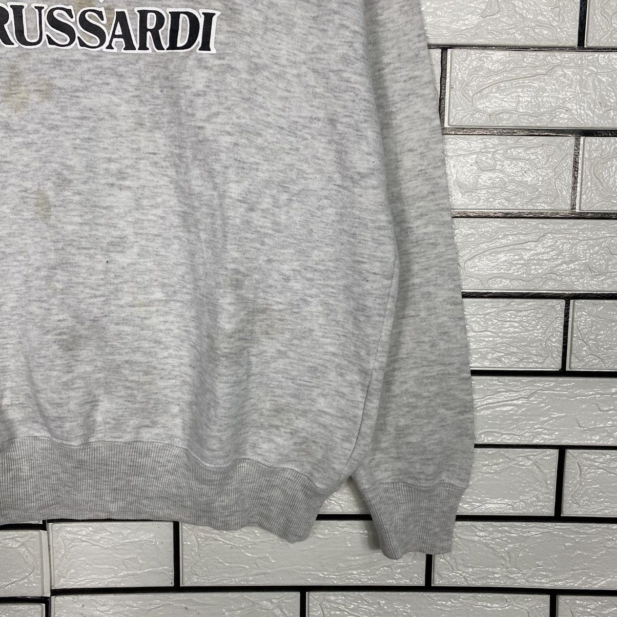 Japanese Brand 📌Vintage Sweatshirt Trussardi Big Logo Size US L / EU 52-54 / 3 - 6 Thumbnail