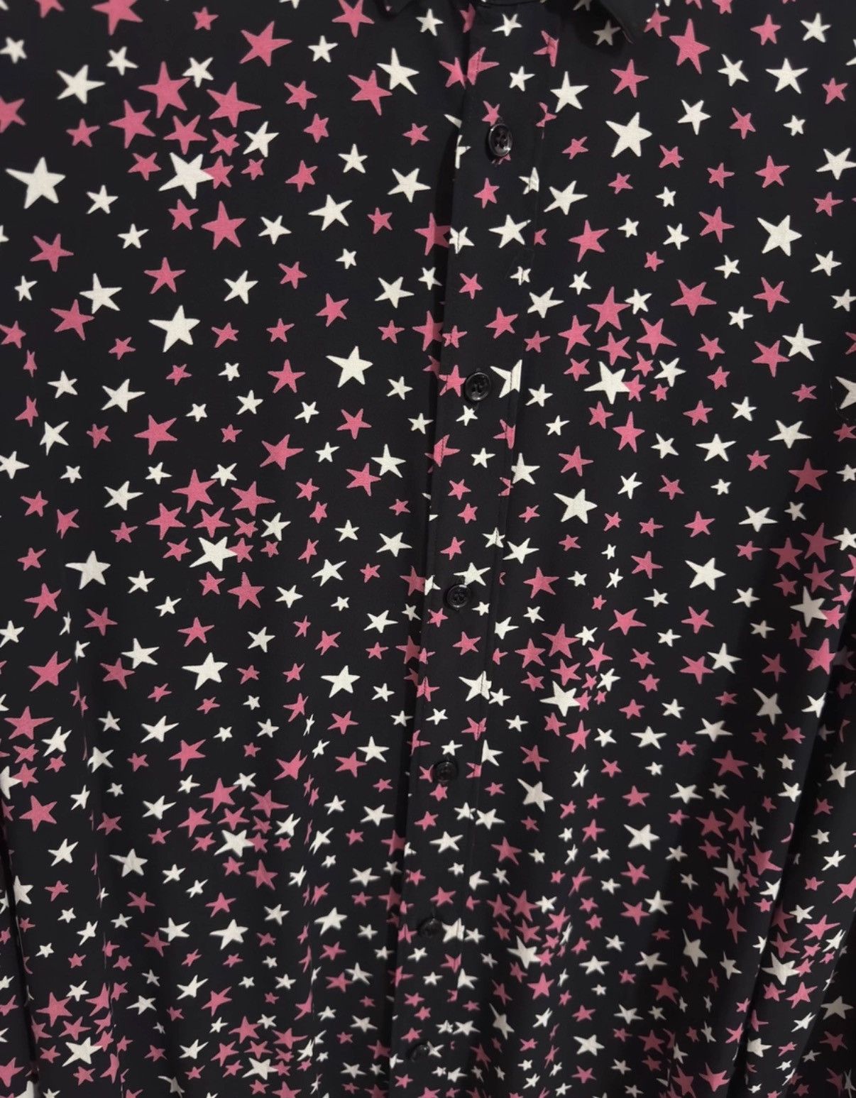 Saint Laurent Paris Saint Laurent (SLP) 16FW Viscose Starry Sky Shirt Size US M / EU 48-50 / 2 - 3 Thumbnail