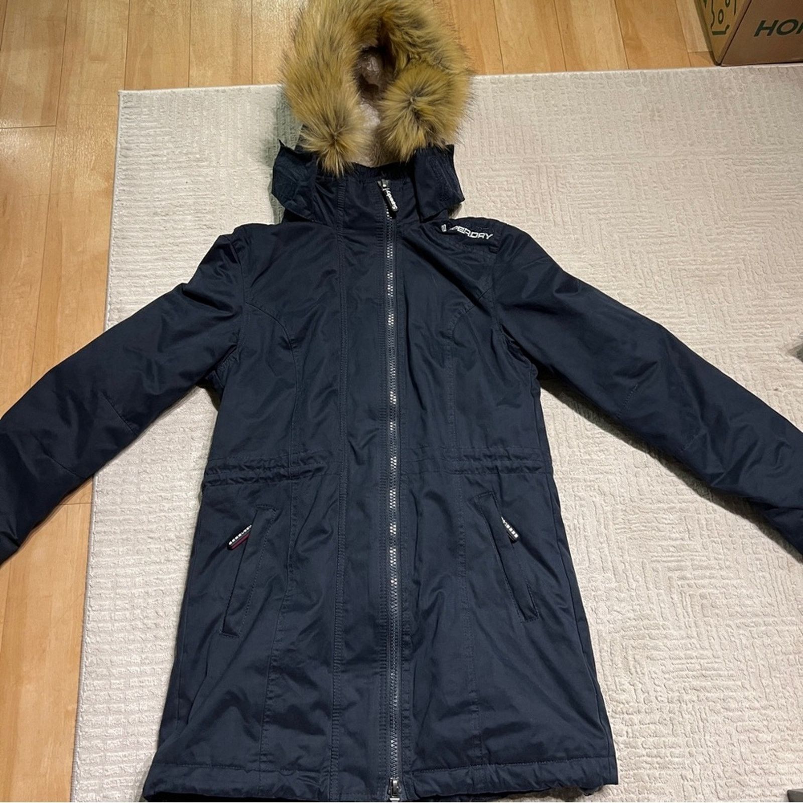 Superdry Superdry Women’s Medium Microfibre The Windparka Jacket Size M / US 6-8 / IT 42-44 - 2 Thumbnail