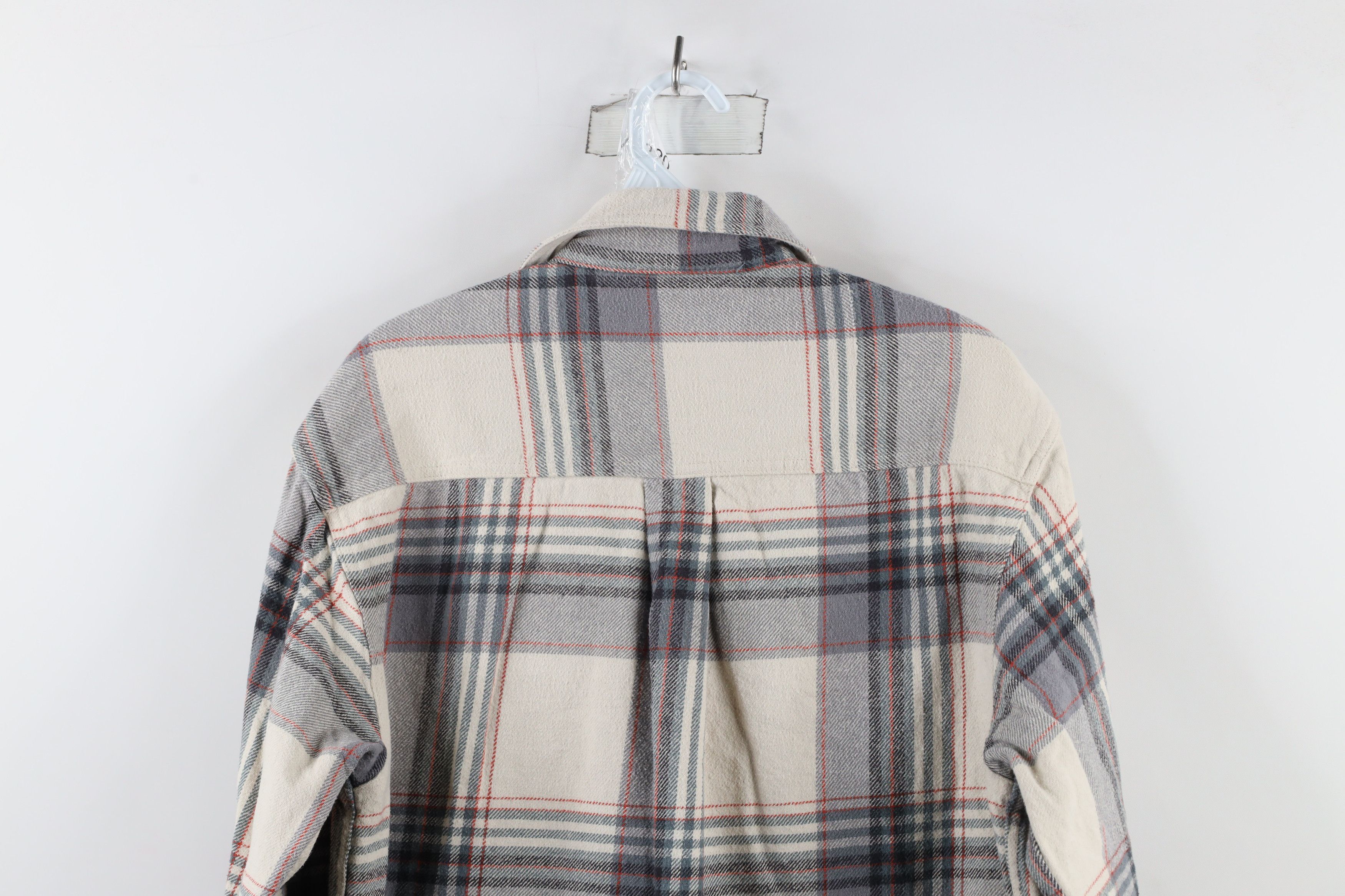Vintage Vintage 90s Streetwear Heavyweight Flannel Snap Button Shirt Size US M / EU 48-50 / 2 - 7 Thumbnail