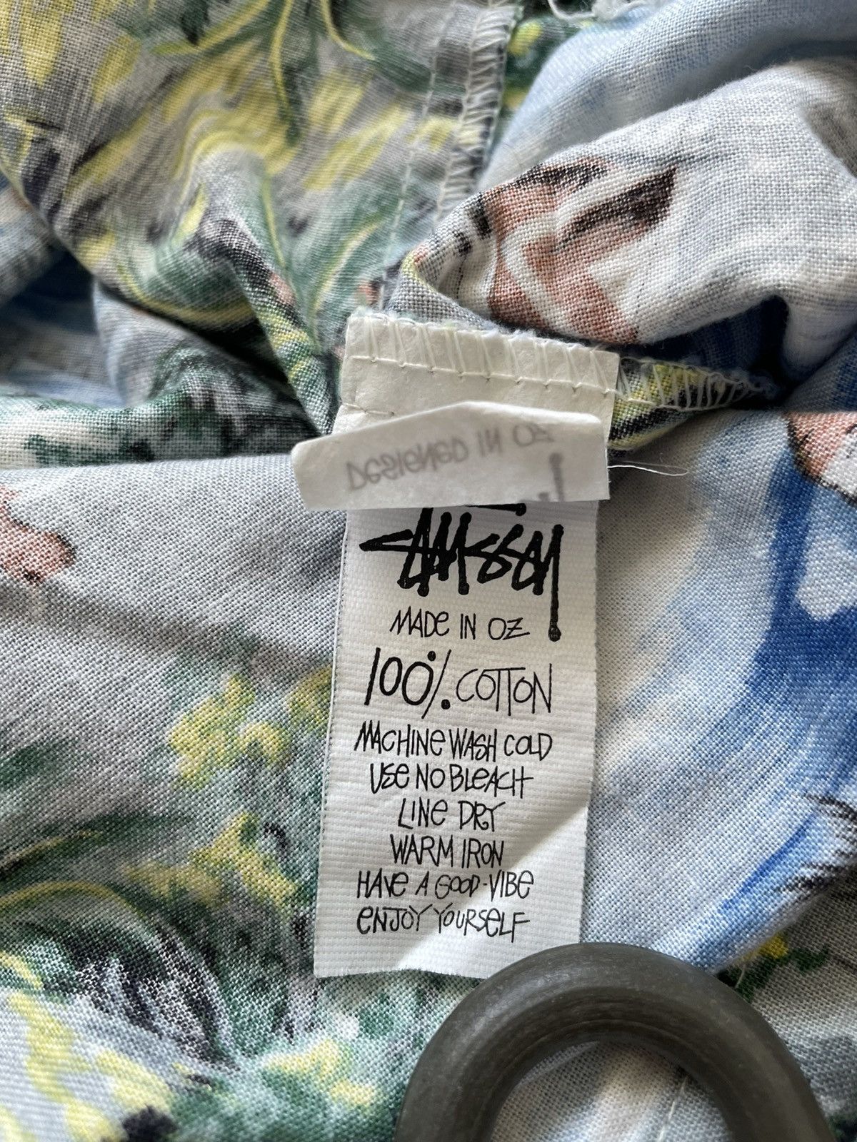 Stussy × Vintage Stussy Hawaiian Regular L Vintage Casual Shirts Size US L / EU 52-54 / 3 - 9 Thumbnail
