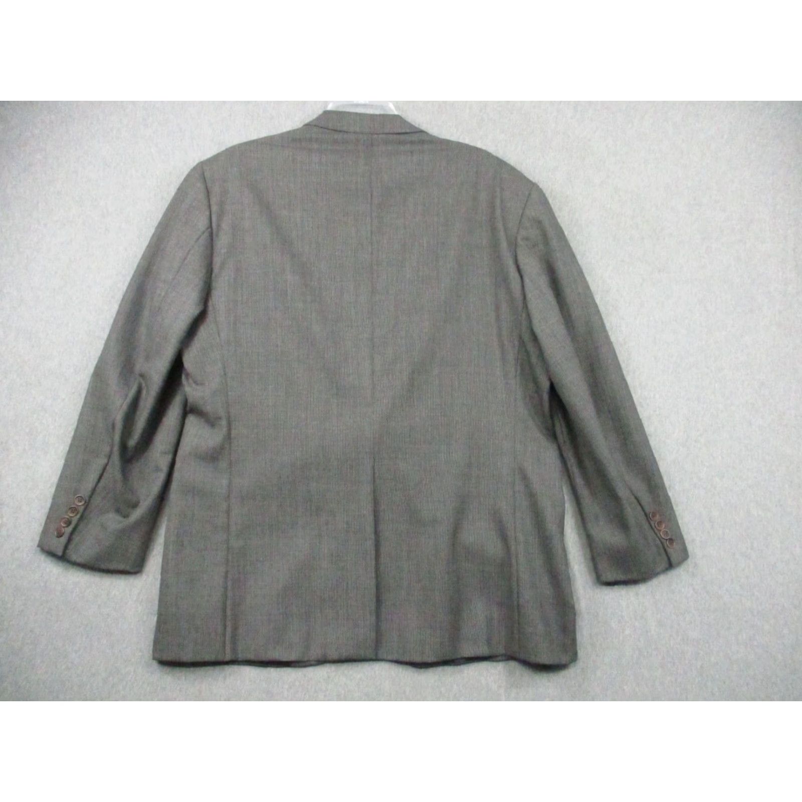 Ralph Lauren VINTAGE Chaps Ralph Lauren Blazer Wool 44R Gray Sportscoat Size 44R - 5 Thumbnail