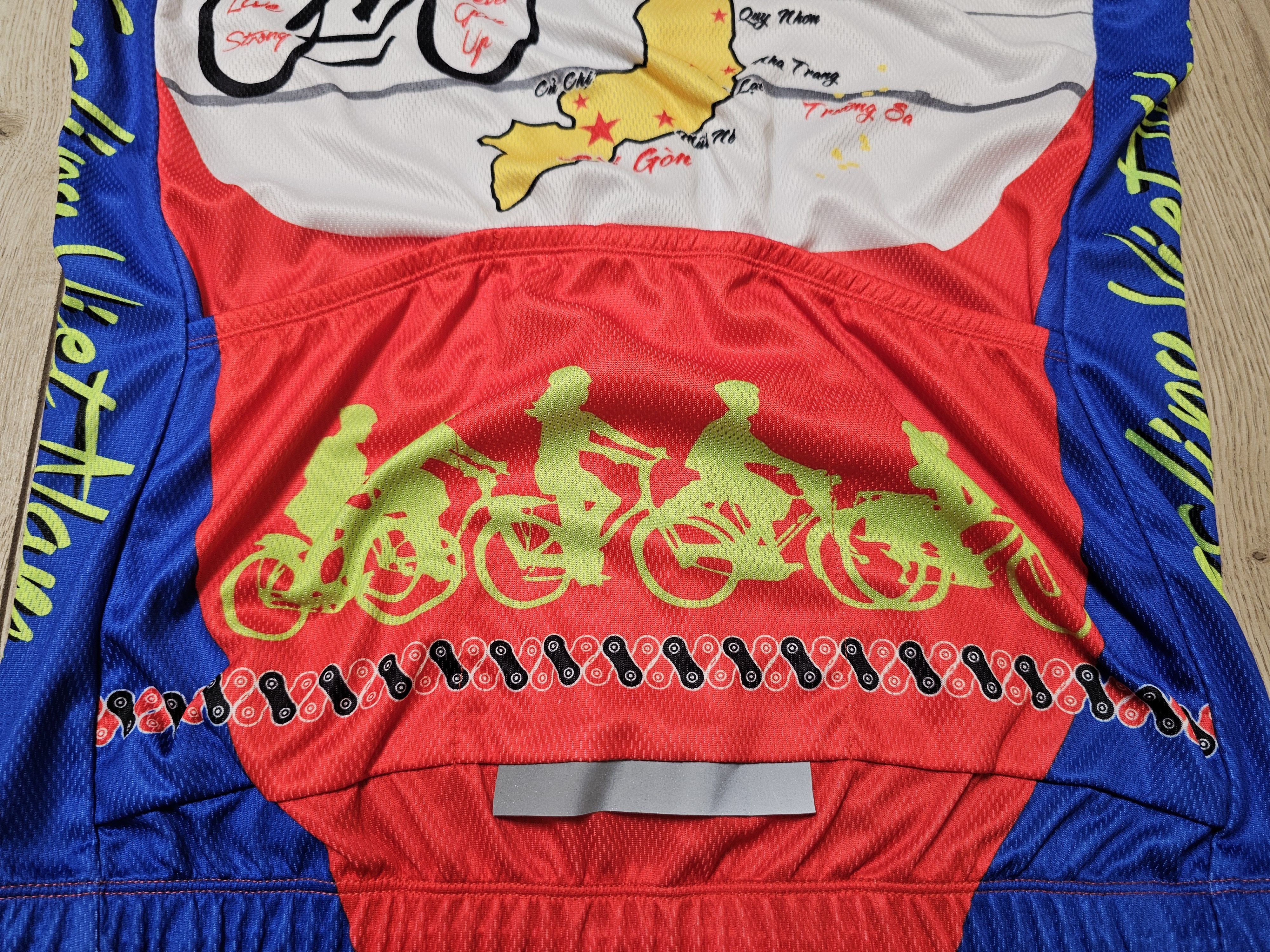All Sport VIETNAM CYCLING JERSEY VELO YIN YANG CYCLING JERSEY NEW Size US L / EU 52-54 / 3 - 5 Thumbnail