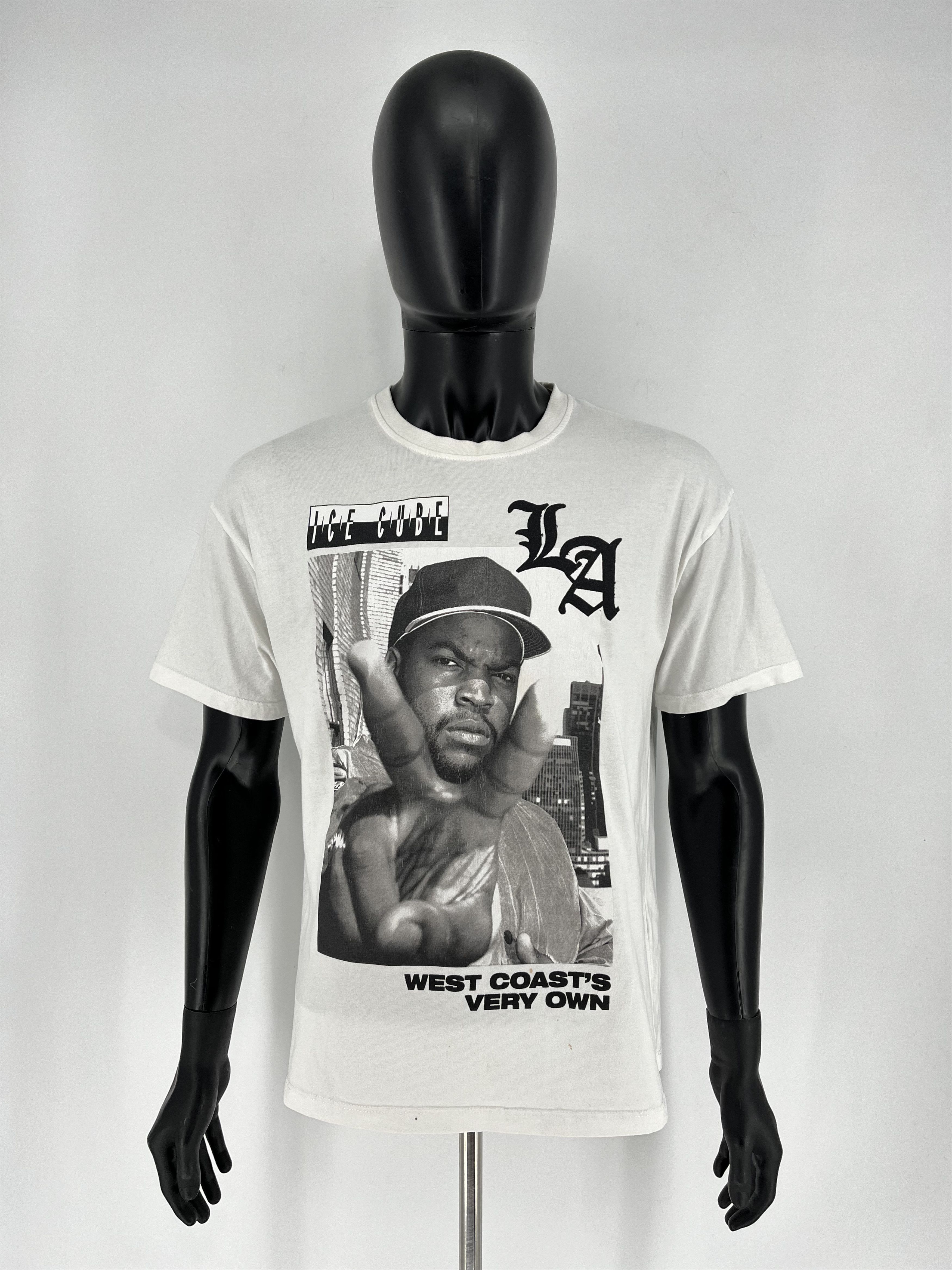 Band Tees × Rap Tees × Vintage Vintage Y2K Ice Cube Rap Tee Art Band Rock Streetwear Size US S / EU 44-46 / 1 - 2 Thumbnail