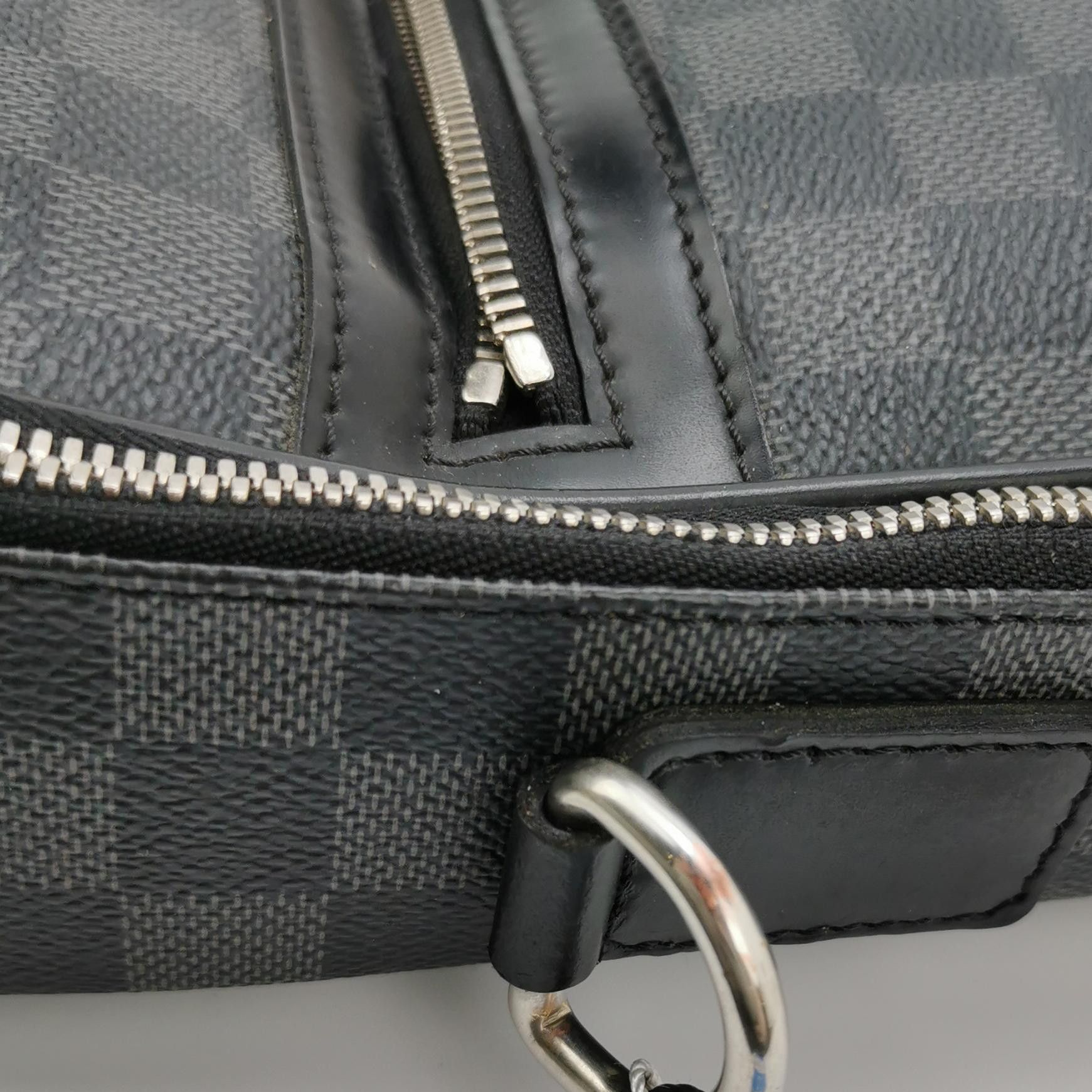 Louis Vuitton Louis Vuitton (LV) Porte-Documents leather checkerboard han Size ONE SIZE - 7 Thumbnail