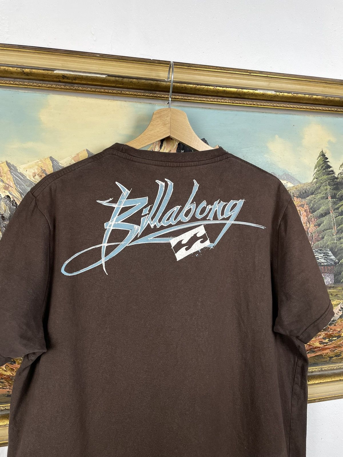 Billabong Billabong Vintage Y2k Surf Skate Brown Tee Size US M / EU 48-50 / 2 - 10 Thumbnail